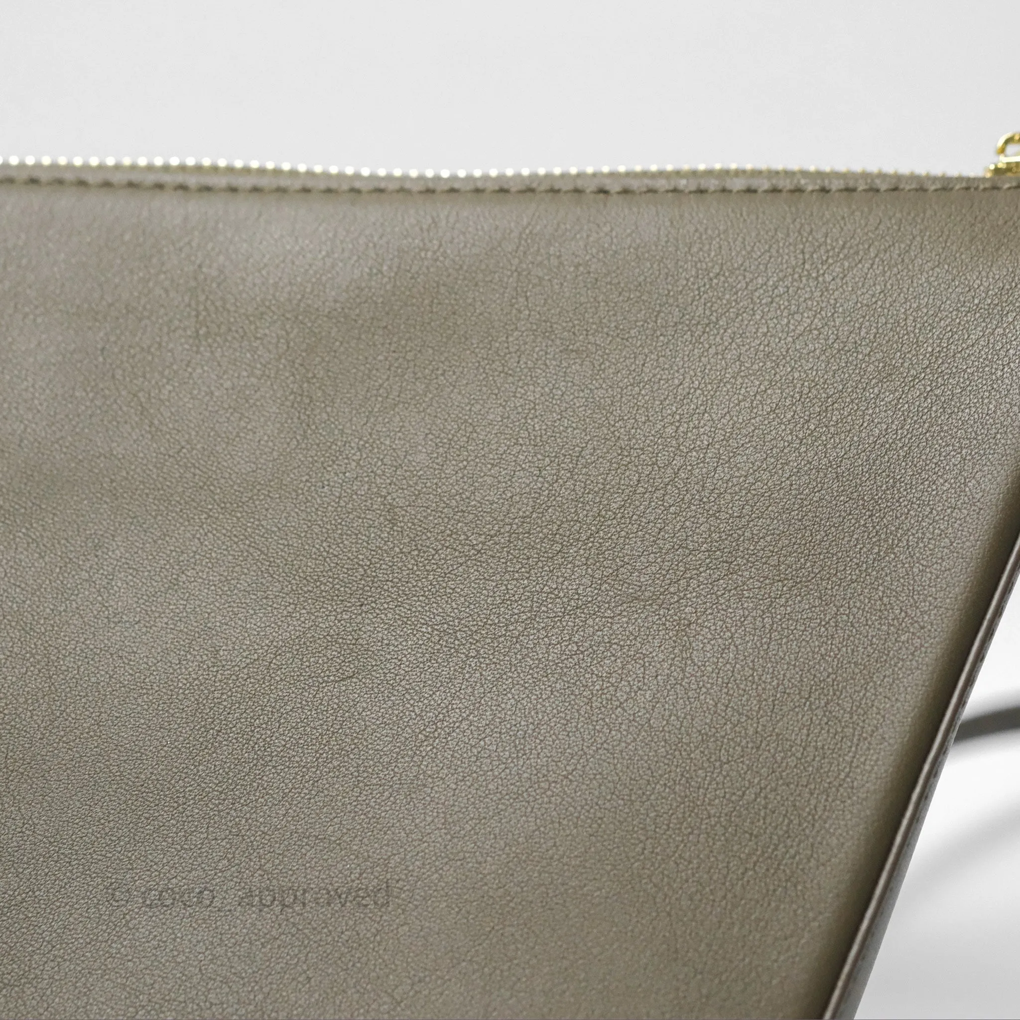 Loewe Mini Hammock Hobo In Classic Dark Khaki Green Calfskin