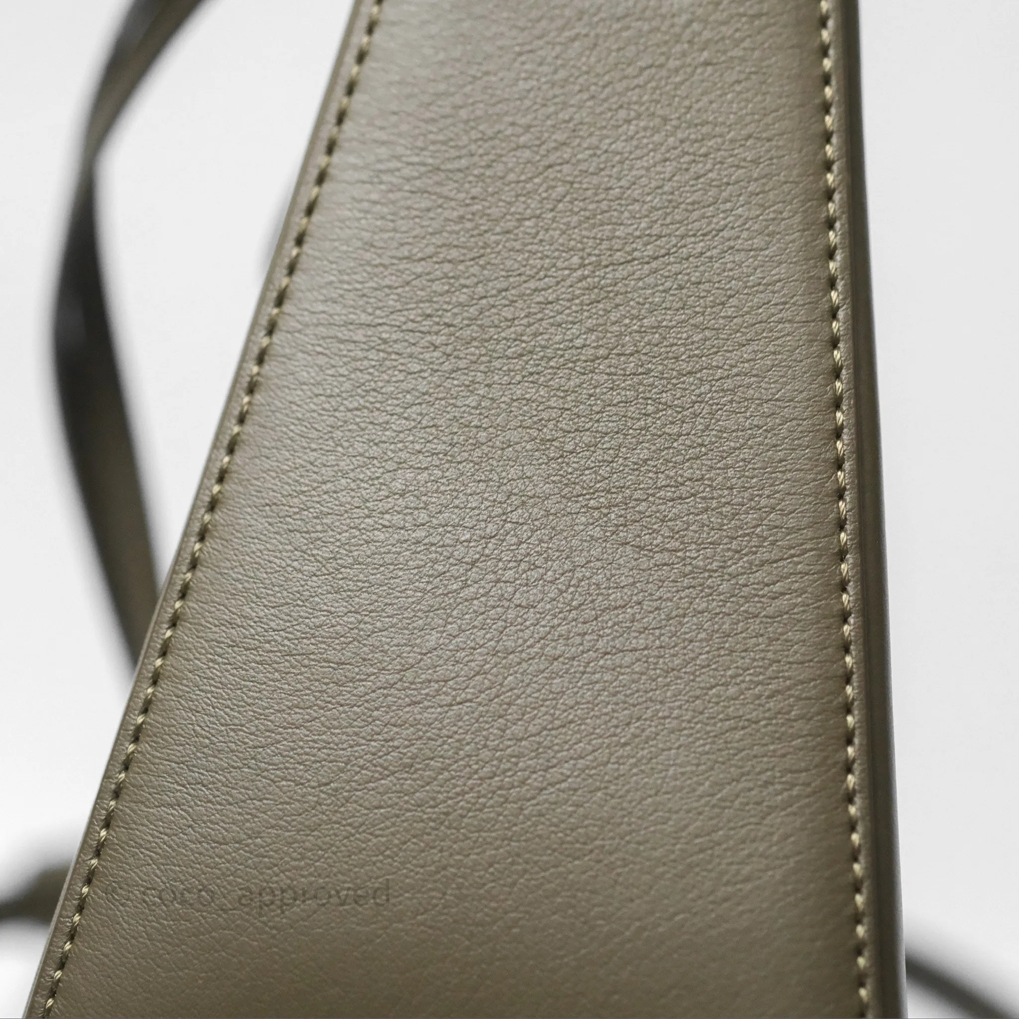 Loewe Mini Hammock Hobo In Classic Dark Khaki Green Calfskin