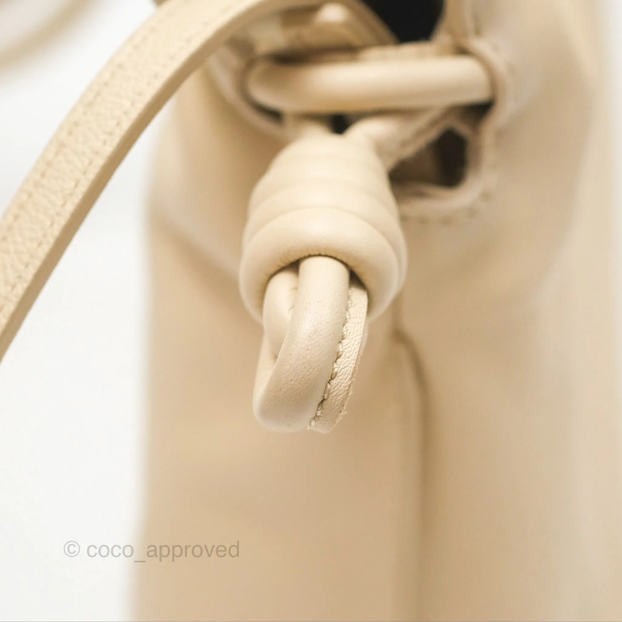 Loewe Mini Nappa Flamenco Clutch Angora