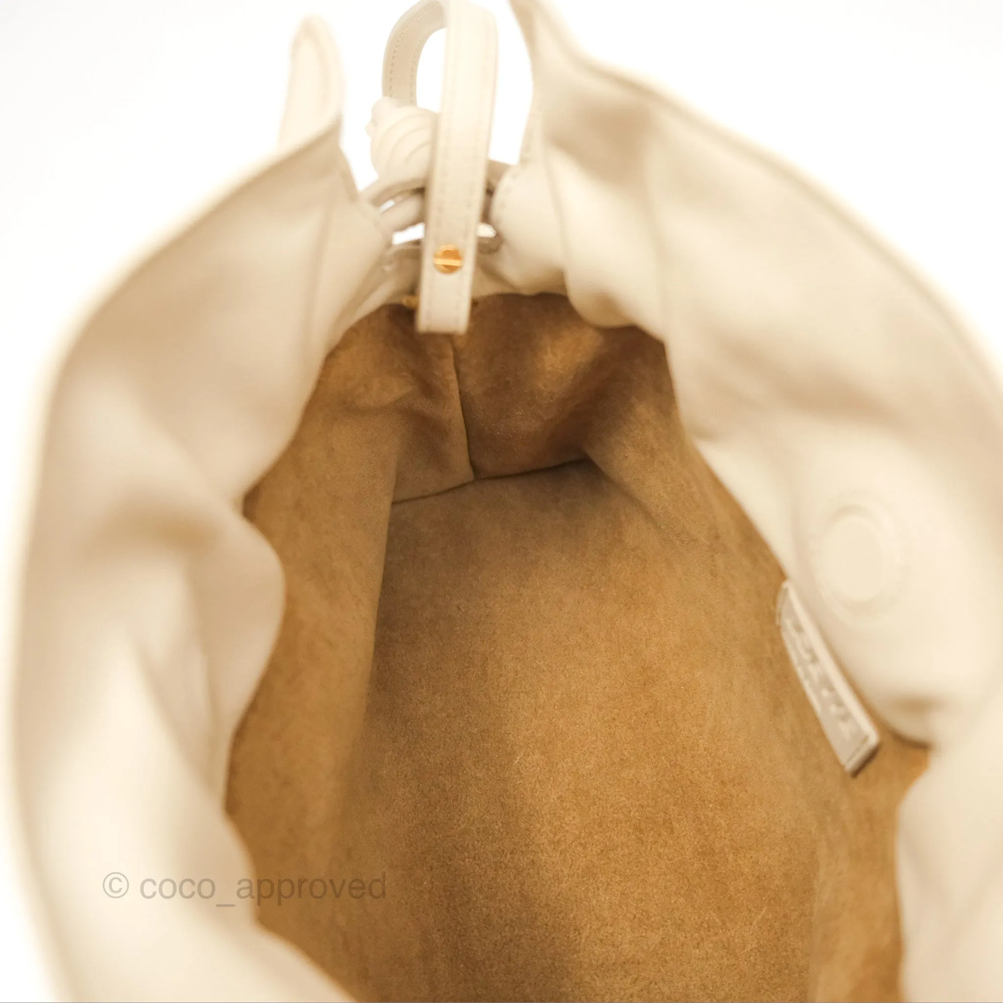 Loewe Mini Nappa Flamenco Clutch Angora