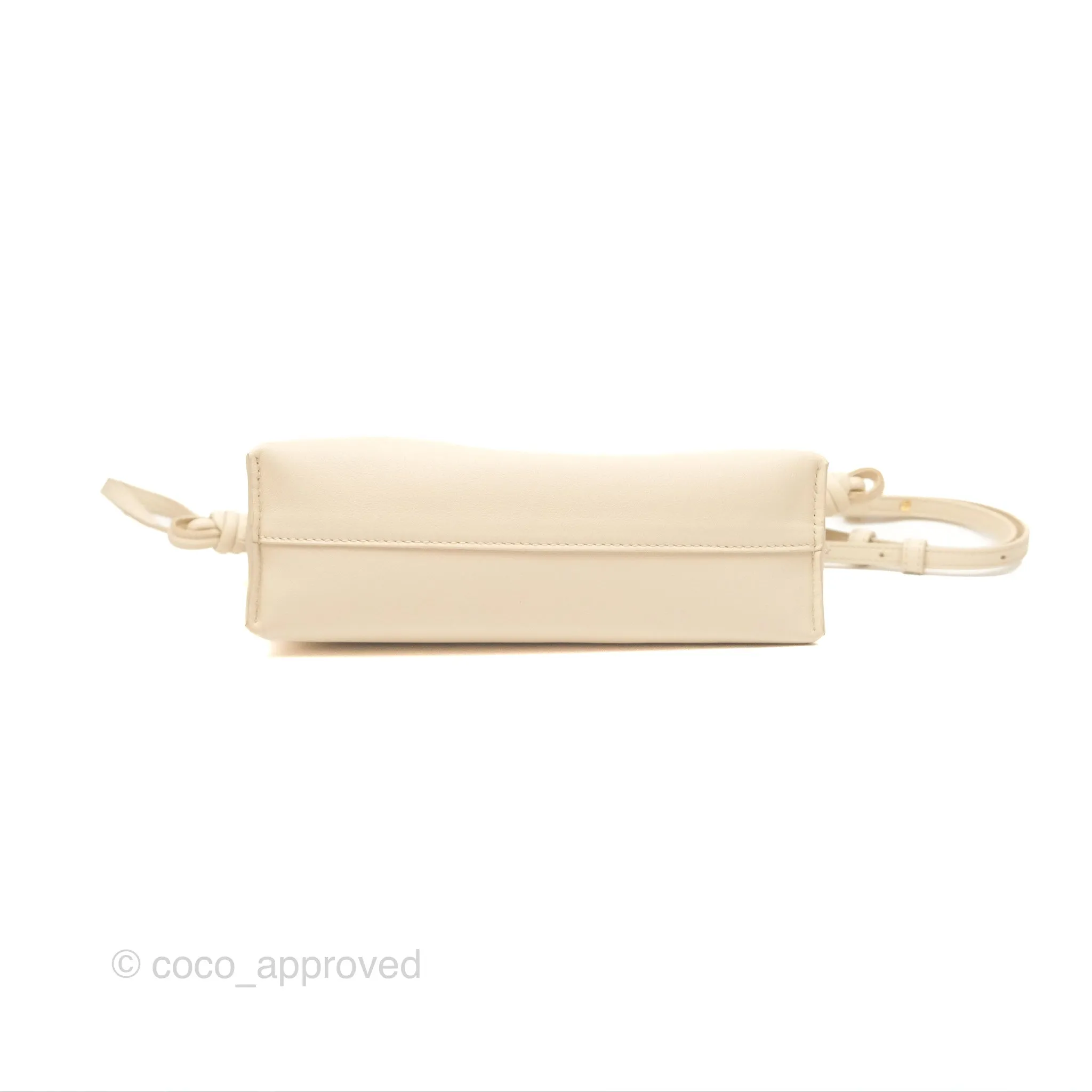 Loewe Mini Nappa Flamenco Clutch Angora
