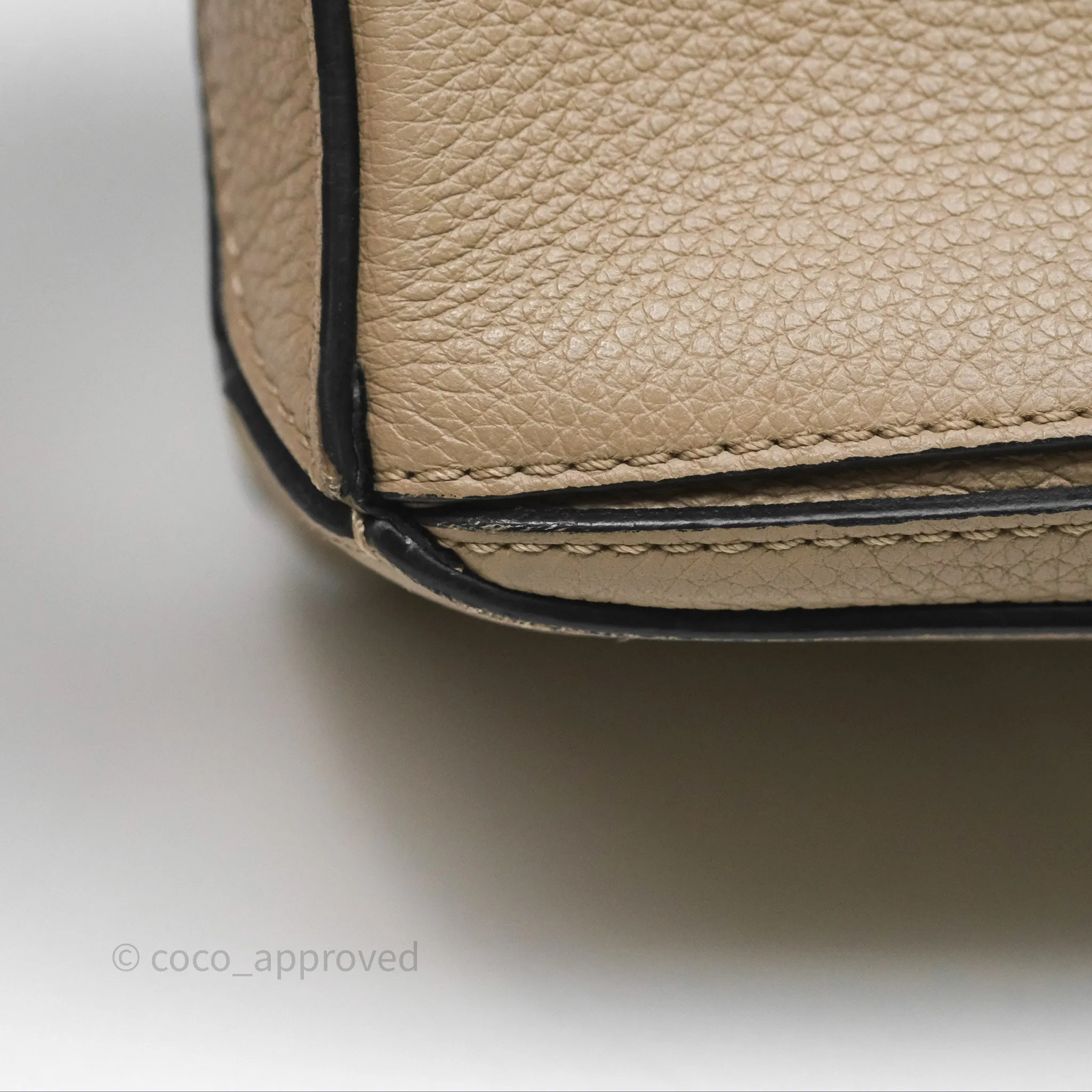 Loewe Mini Puzzle Bag Beige Calfskin