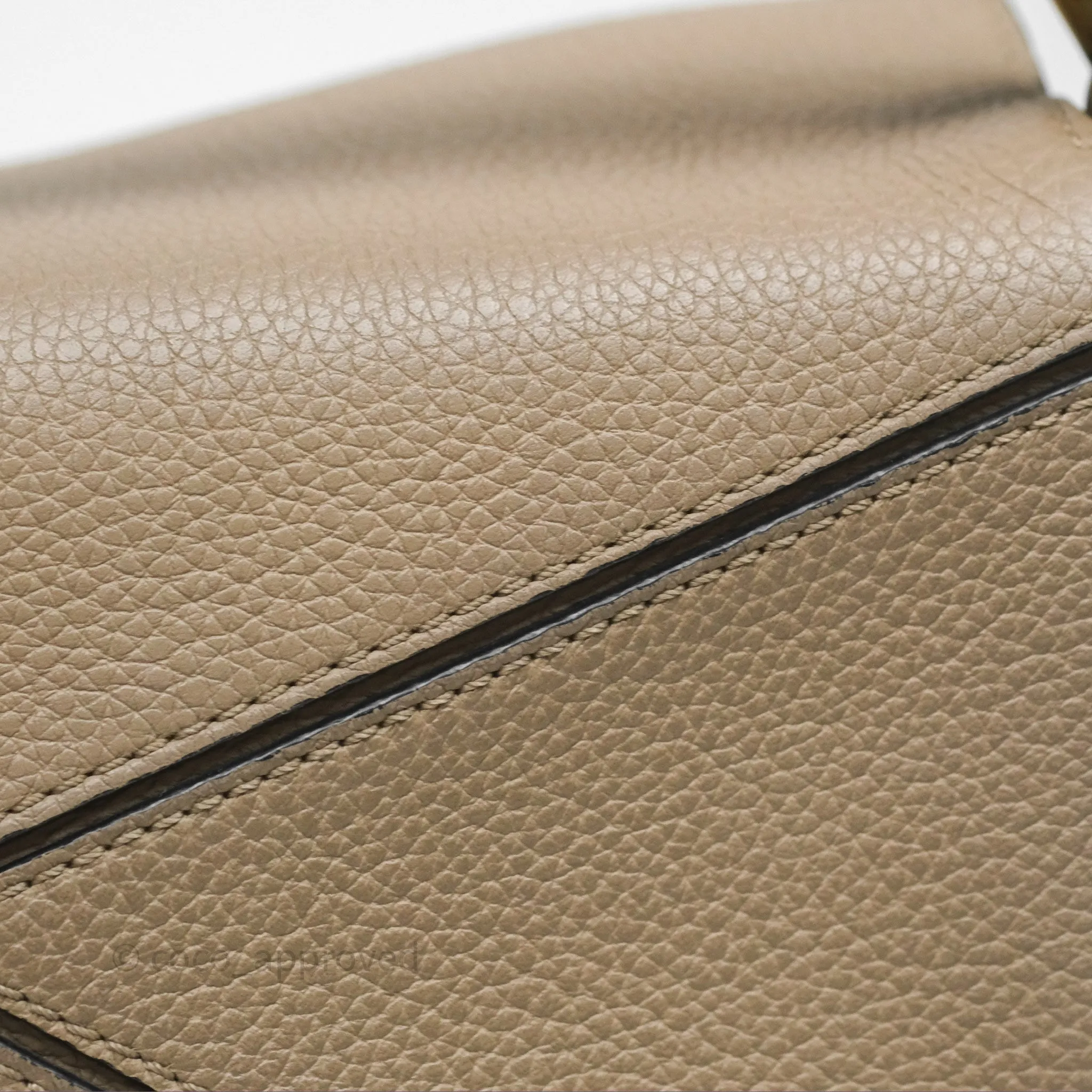 Loewe Mini Puzzle Bag Beige Calfskin