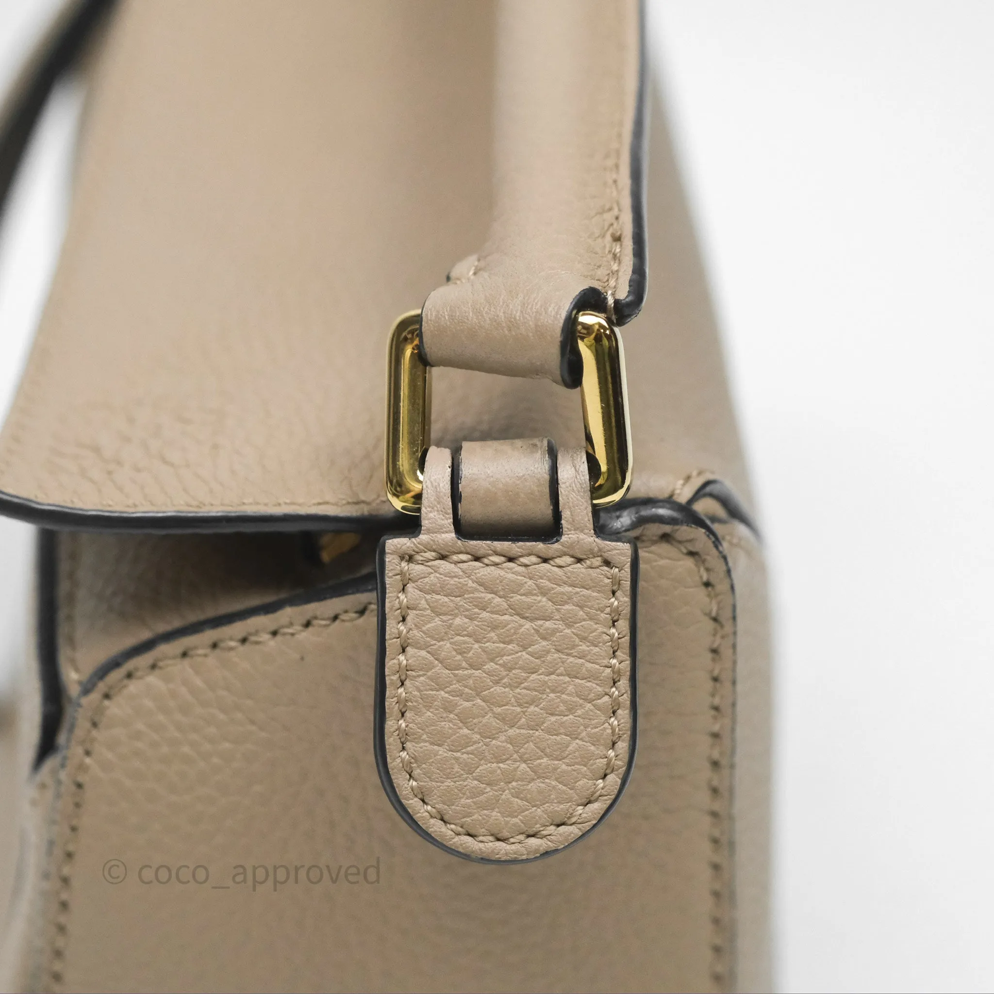 Loewe Mini Puzzle Bag Beige Calfskin