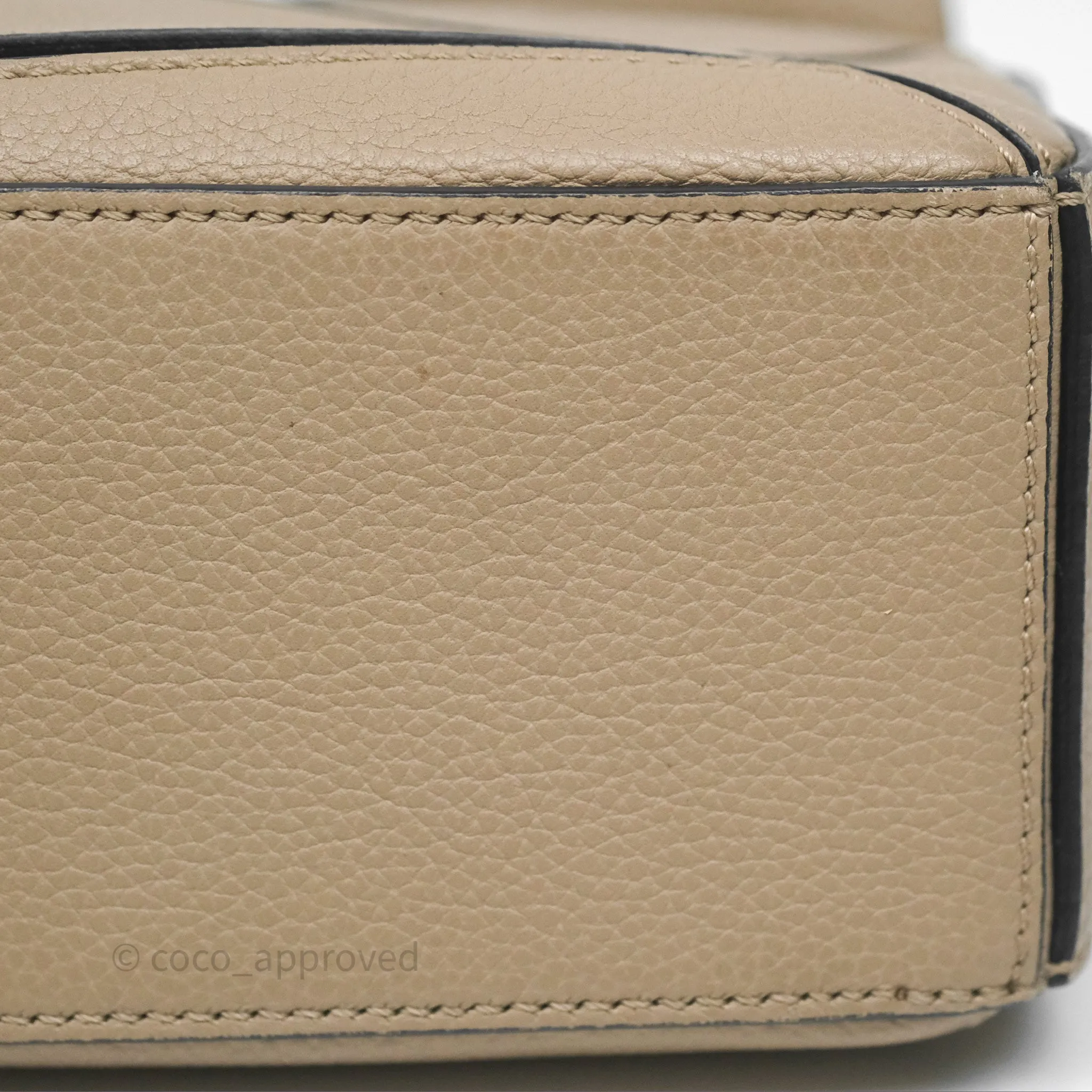 Loewe Mini Puzzle Bag Beige Calfskin