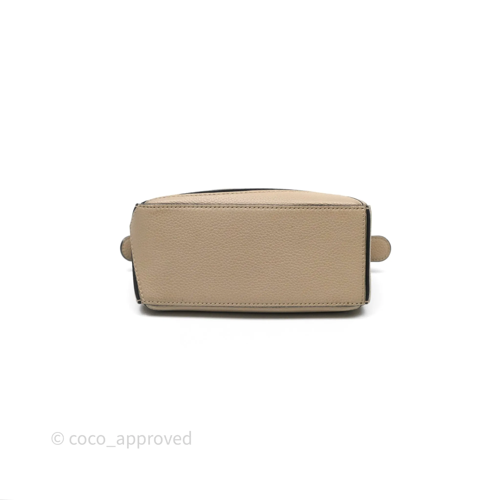 Loewe Mini Puzzle Bag Beige Calfskin