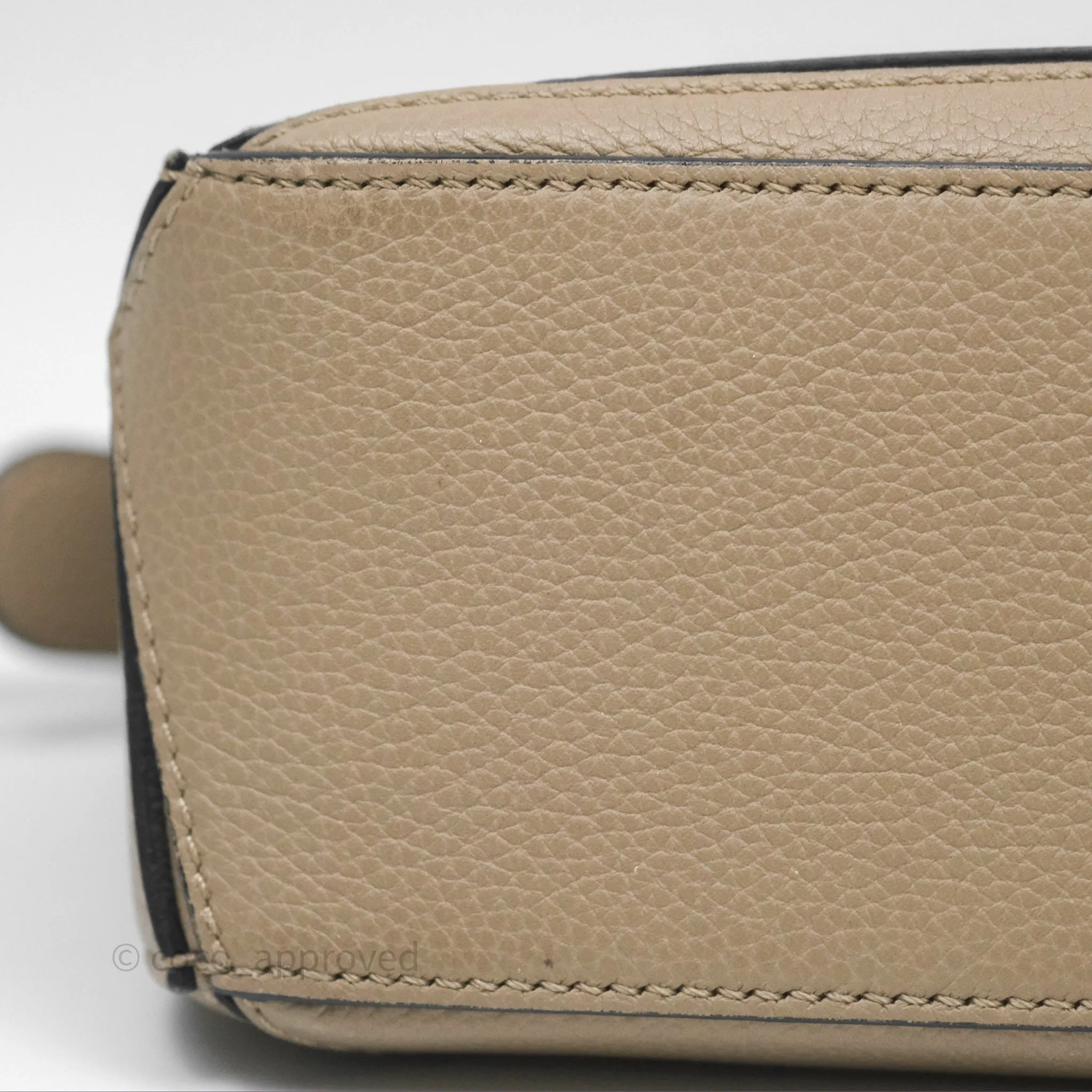Loewe Mini Puzzle Bag Beige Calfskin