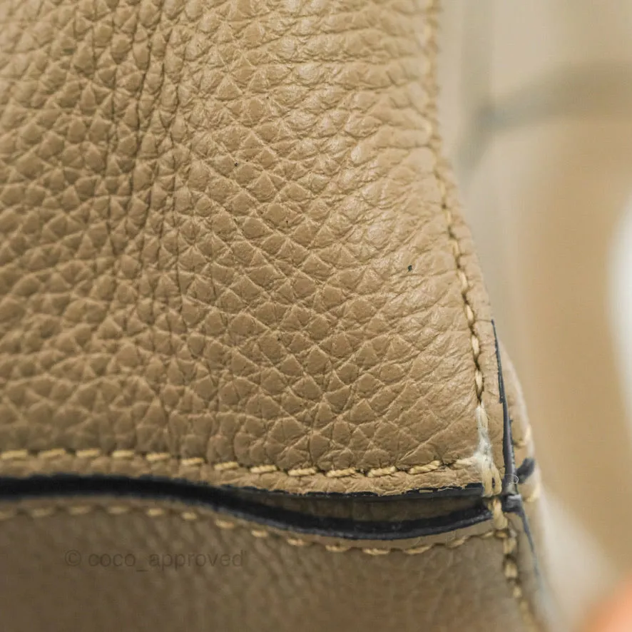 Loewe Mini Puzzle Bag Sand Mink Calfskin Gold Hardware
