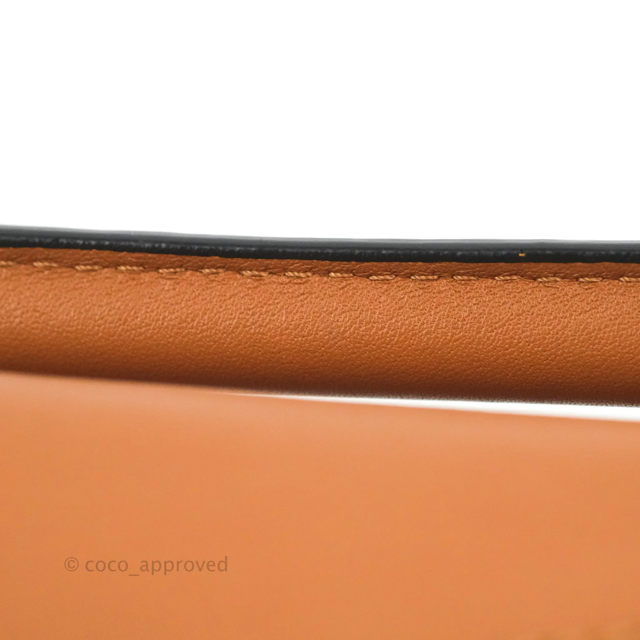 Loewe Mini Puzzle Bag Tan Calfskin Palladium Hardware