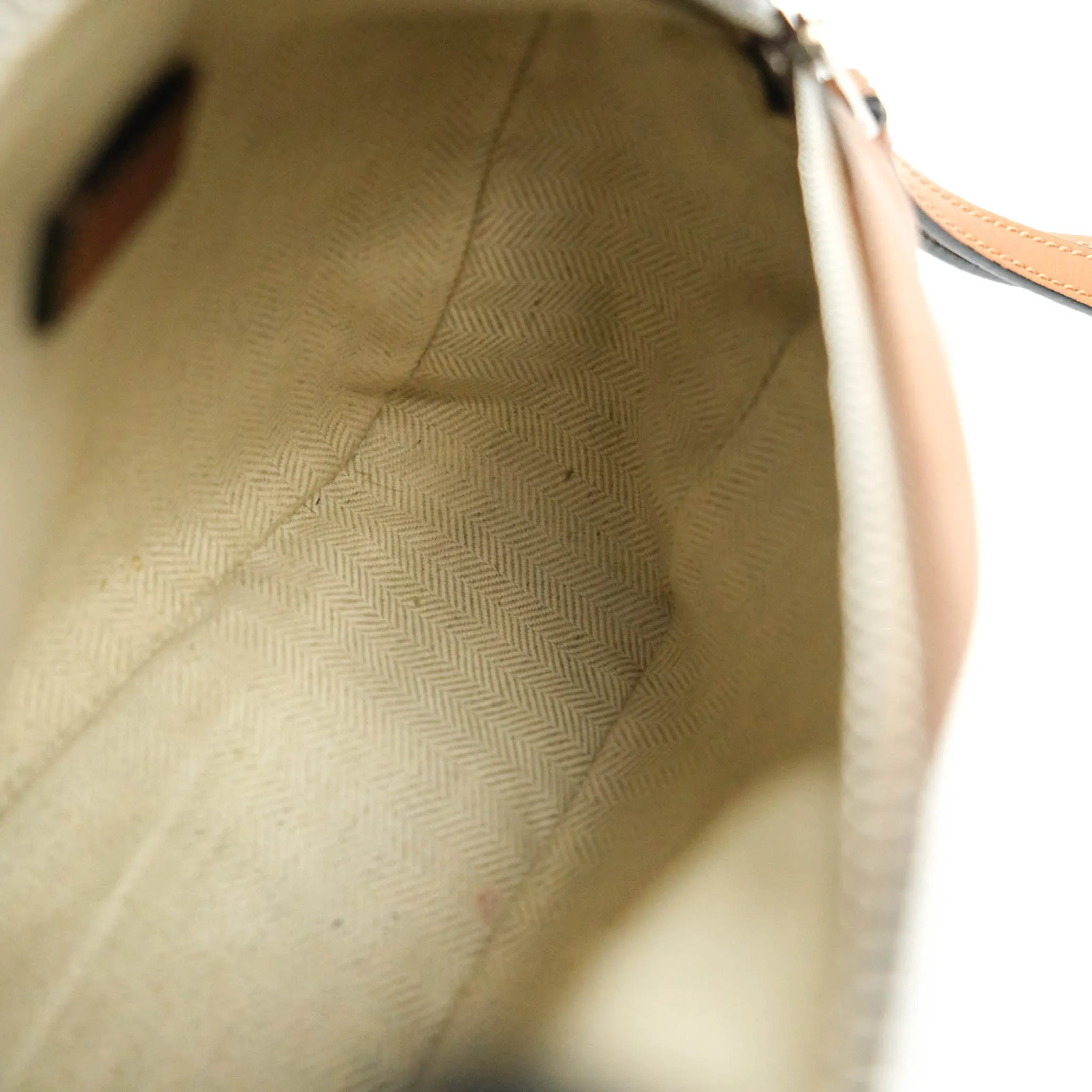 Loewe Mini Puzzle Bag Tan Calfskin Palladium Hardware