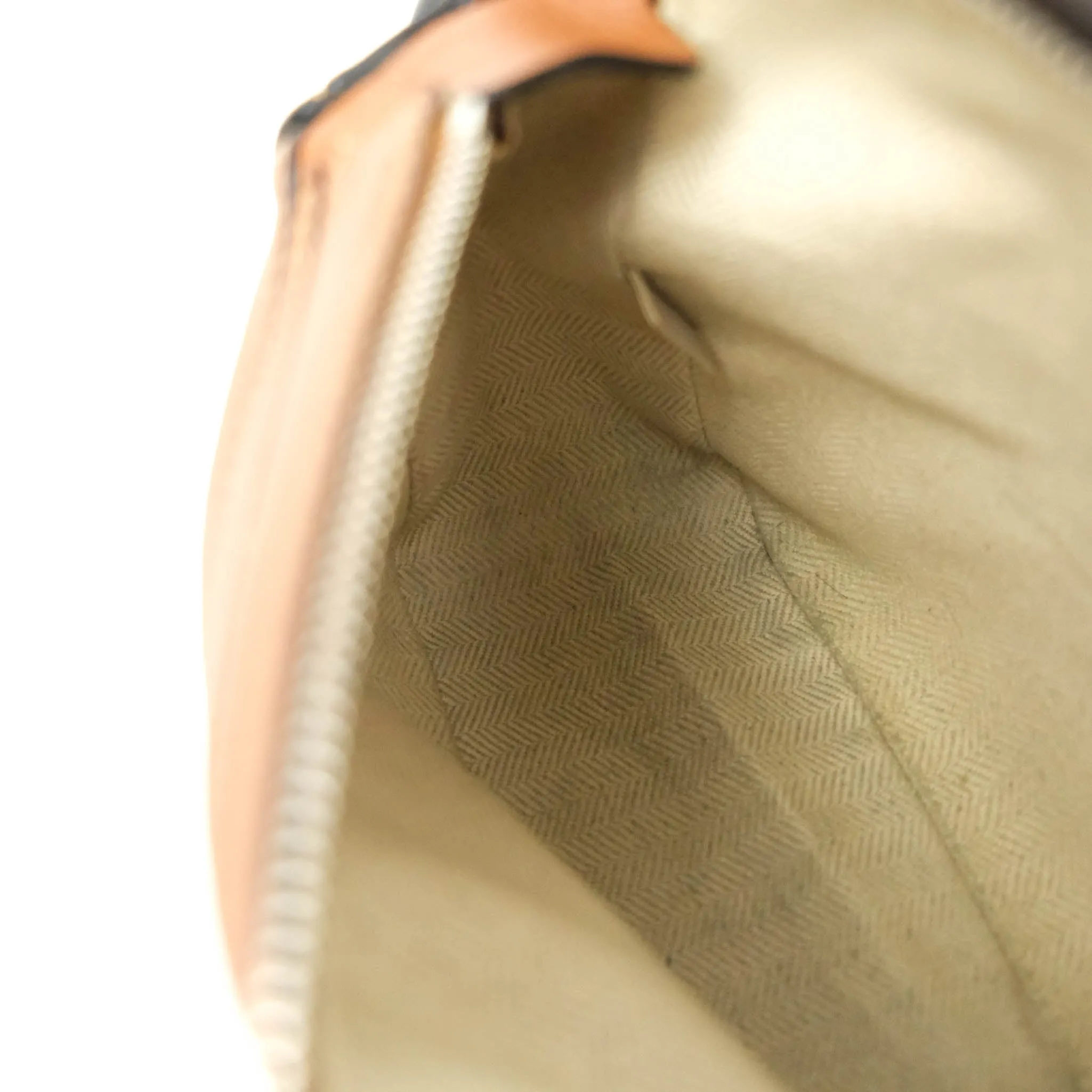Loewe Mini Puzzle Bag Tan Calfskin Palladium Hardware