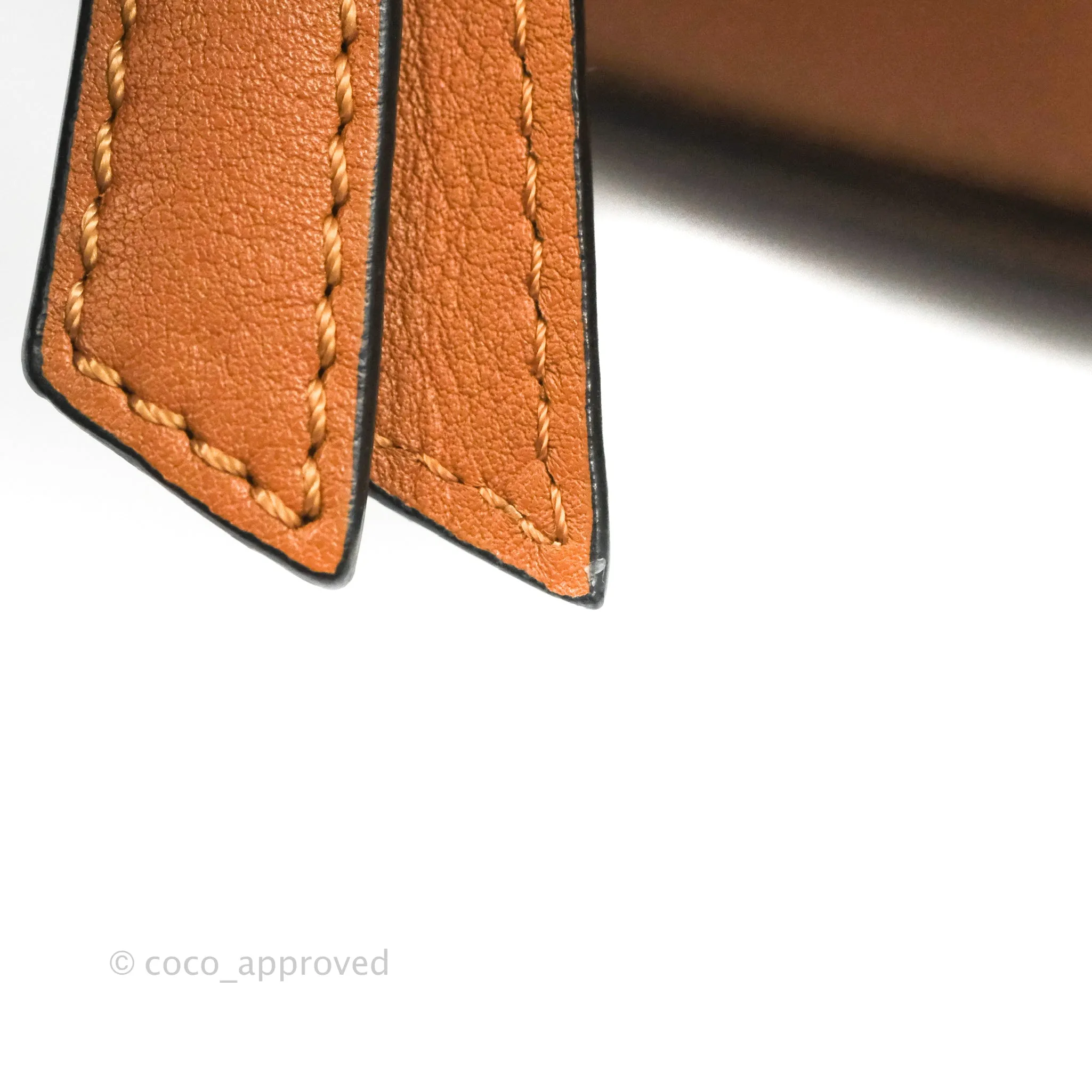 Loewe Mini Puzzle Bag Tan Calfskin Palladium Hardware