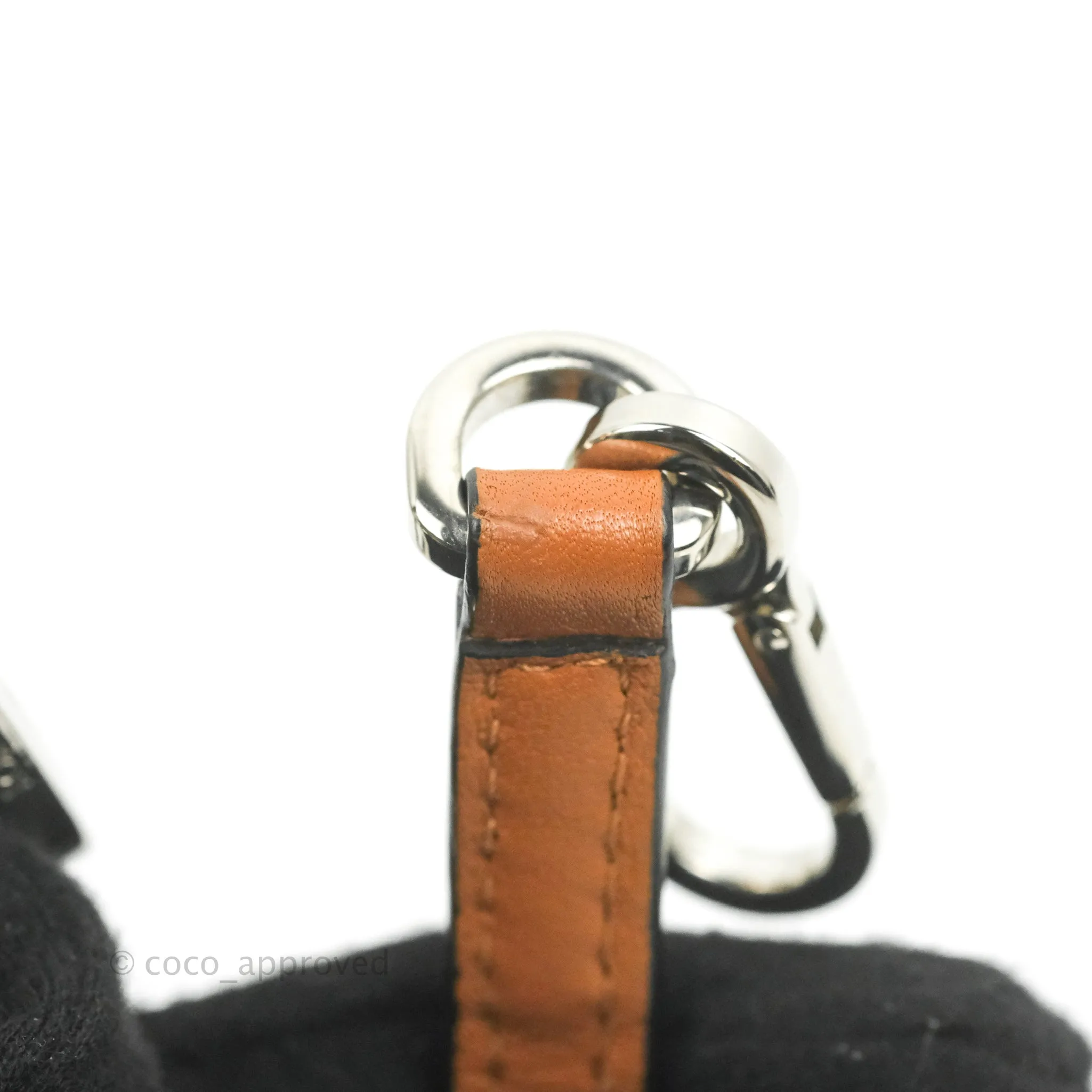 Loewe Mini Puzzle Bag Tan Calfskin Palladium Hardware