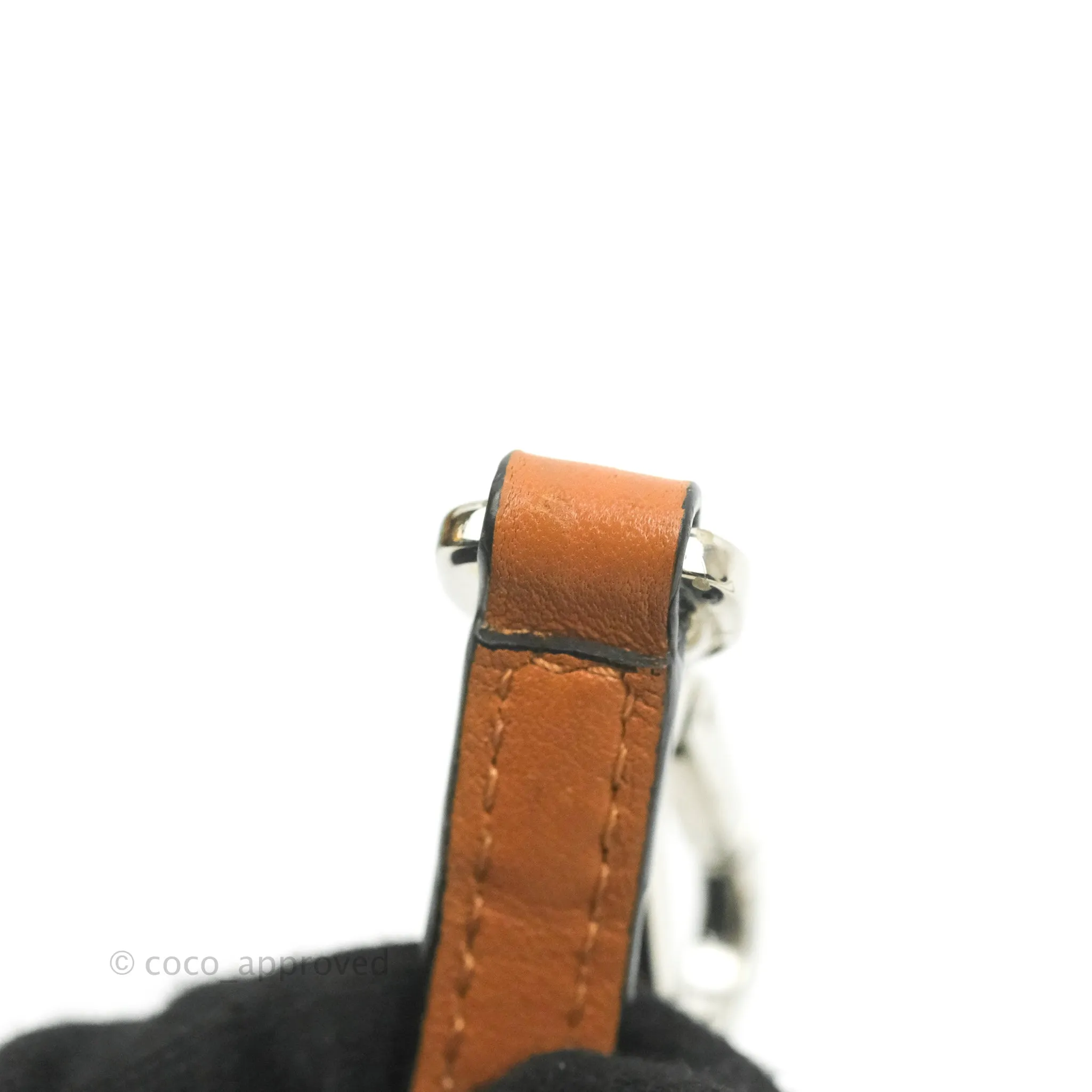 Loewe Mini Puzzle Bag Tan Calfskin Palladium Hardware
