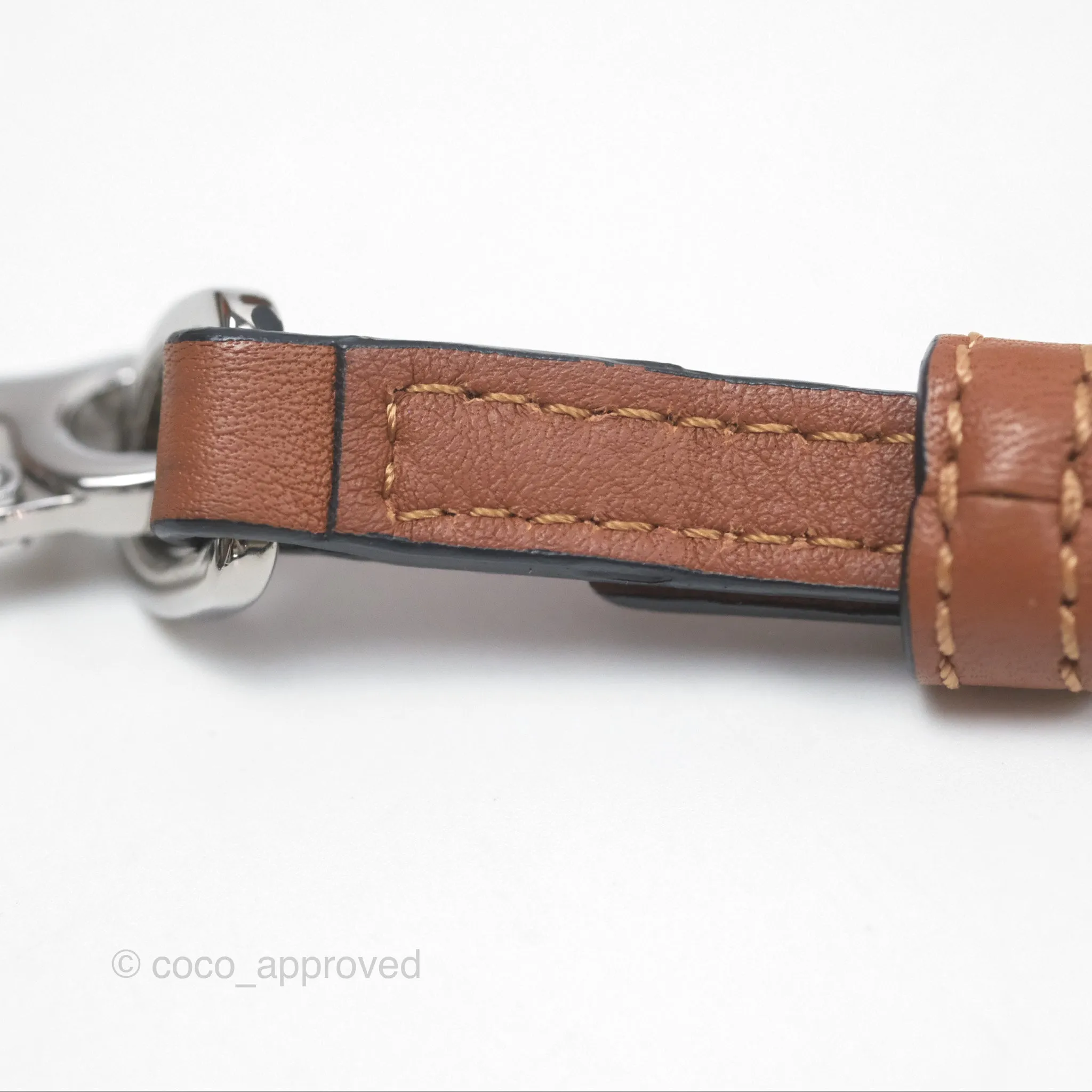 Loewe Mini Puzzle Edge Bag Tan Calfskin Palladium Hardware