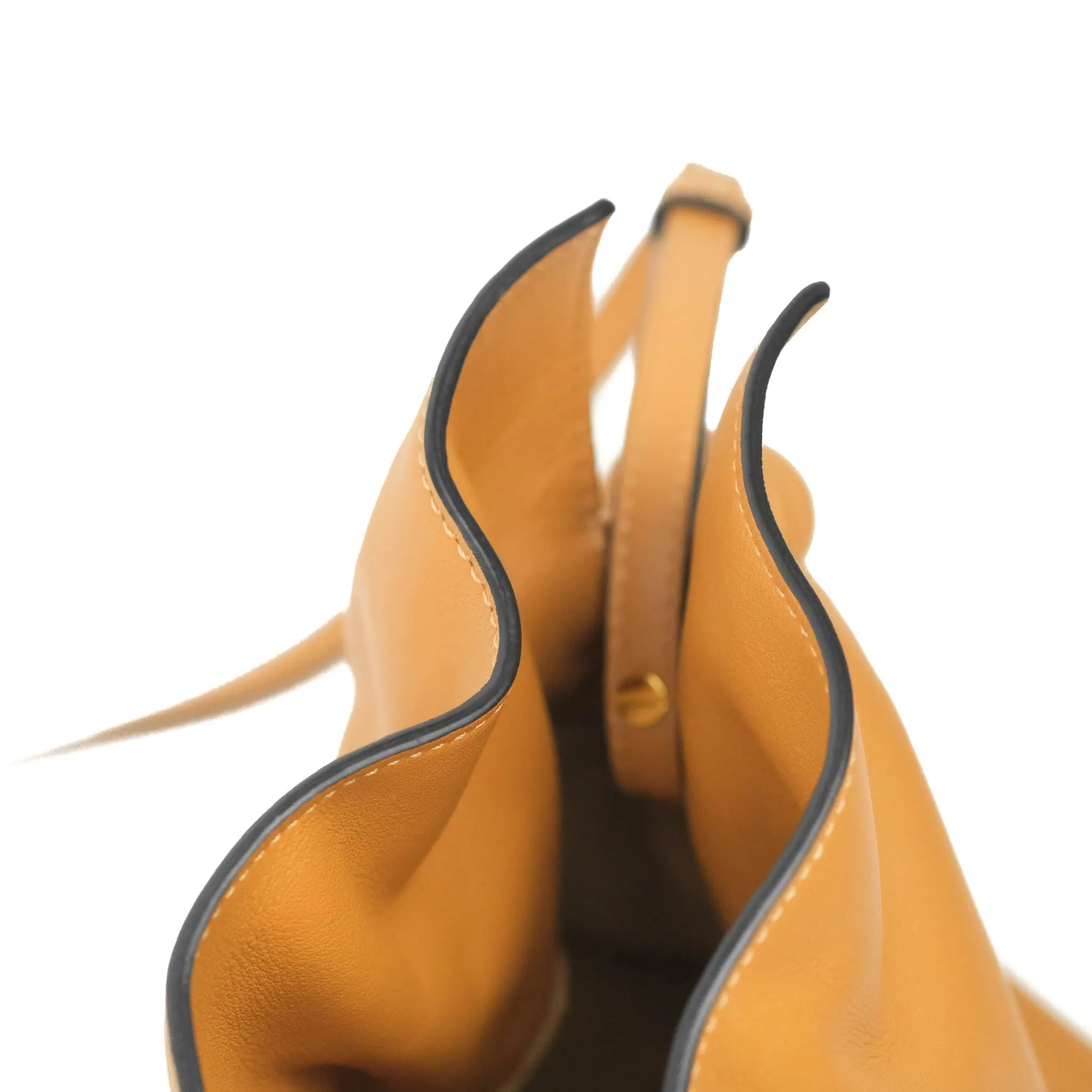 Loewe Nappa Flamenco Knot Clutch Warm Desert