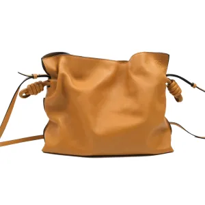 Loewe Nappa Flamenco Knot Clutch Warm Desert