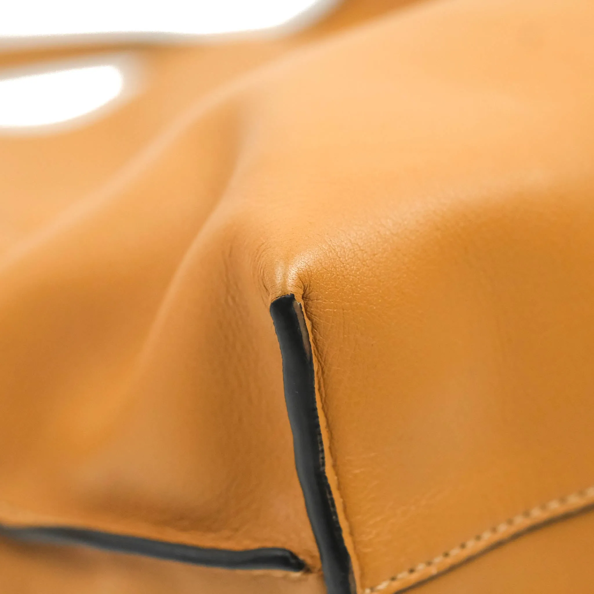 Loewe Nappa Flamenco Knot Clutch Warm Desert