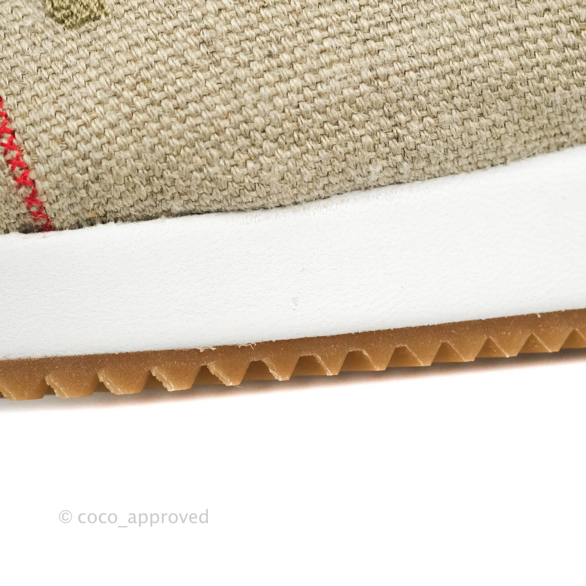 Loewe Natural Logo Embroidered Pool Slide Sandals Size 37
