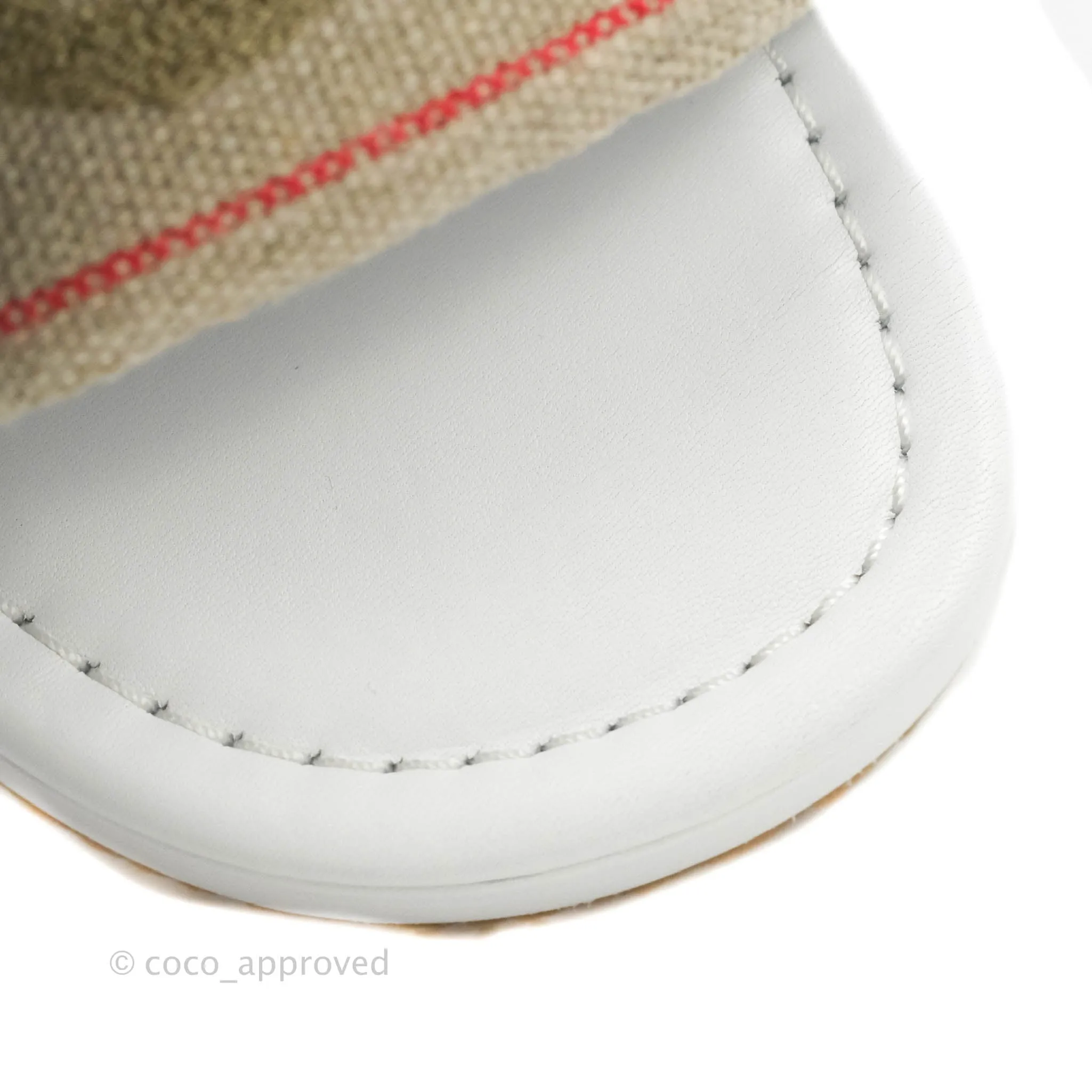 Loewe Natural Logo Embroidered Pool Slide Sandals Size 37