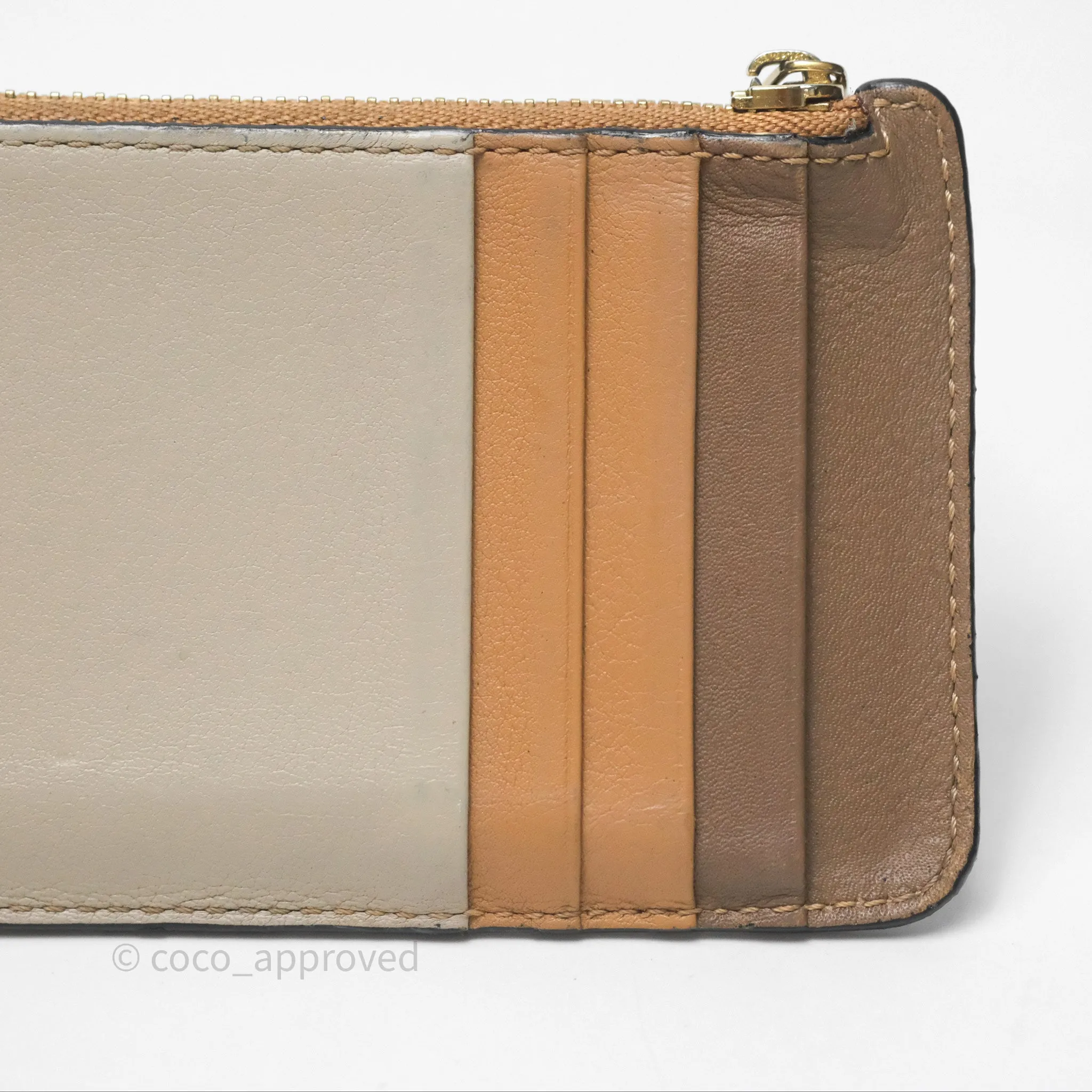Loewe Puzzle Coin Card Holder Calfskin