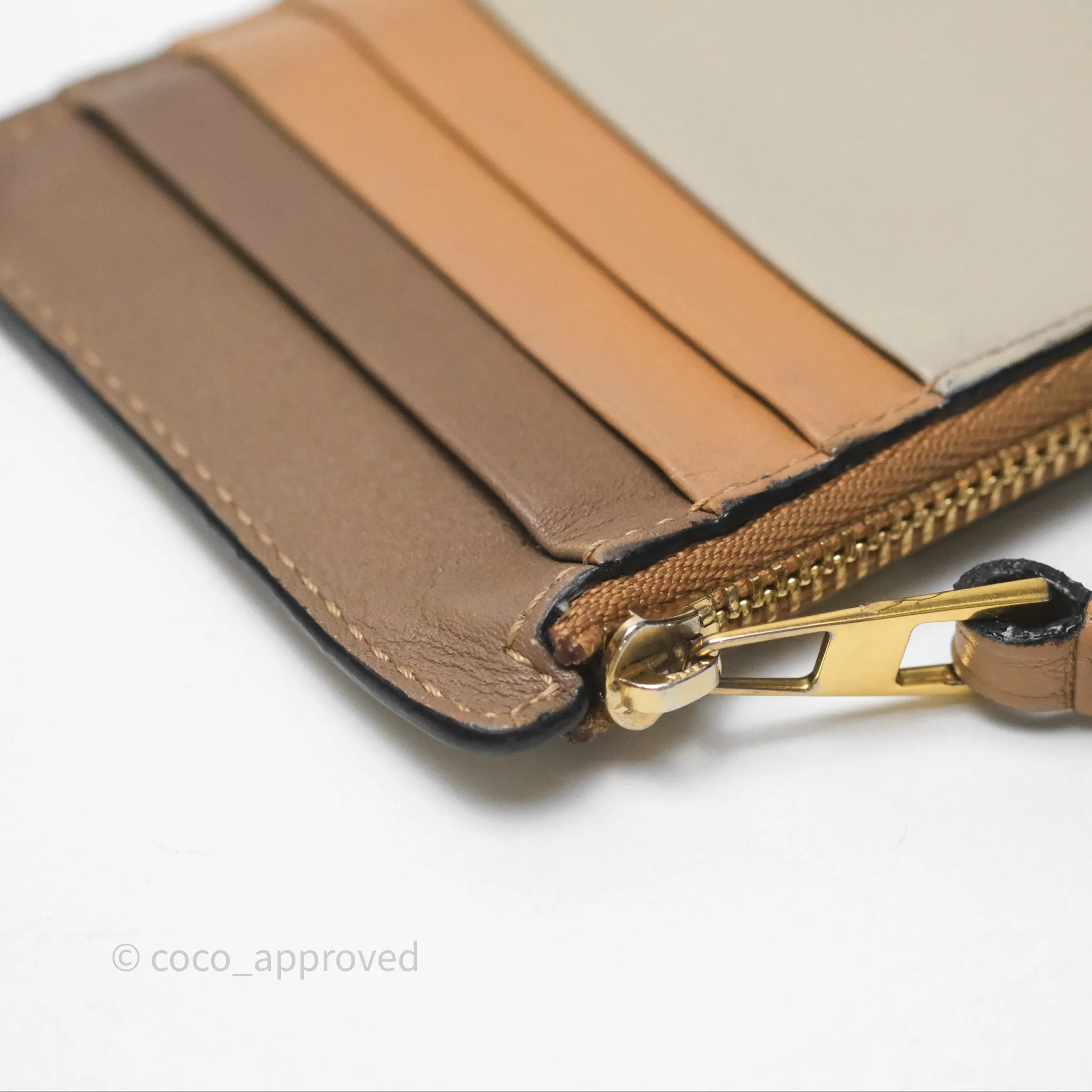 Loewe Puzzle Coin Card Holder Calfskin
