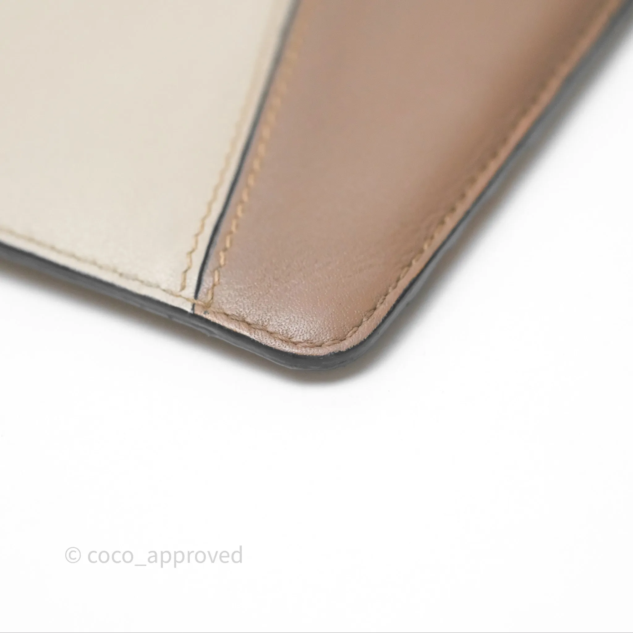 Loewe Puzzle Coin Card Holder Calfskin