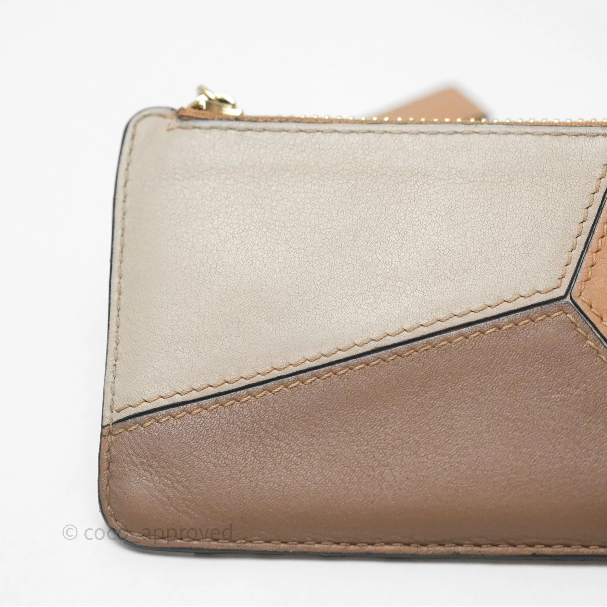 Loewe Puzzle Coin Card Holder Calfskin