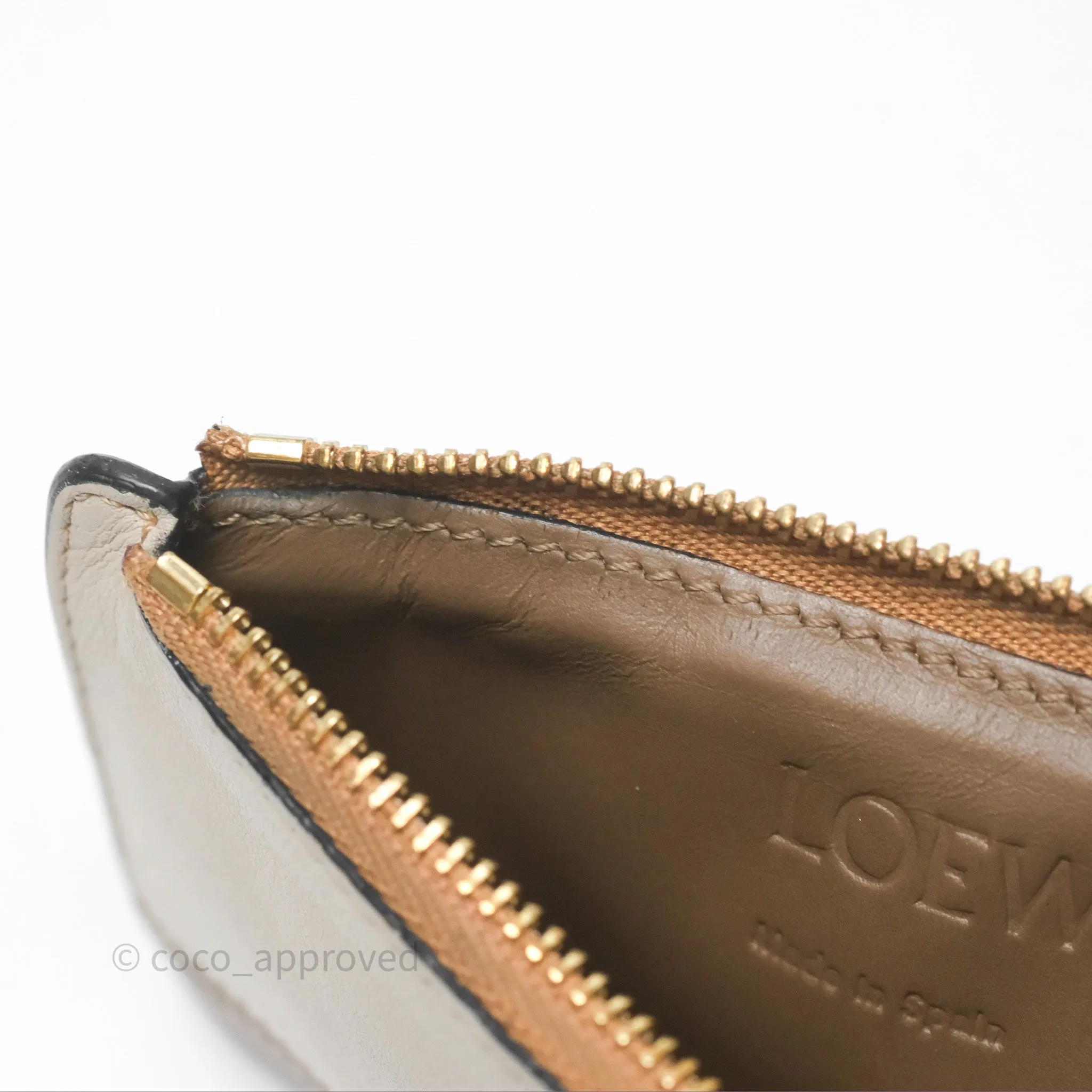 Loewe Puzzle Coin Card Holder Calfskin