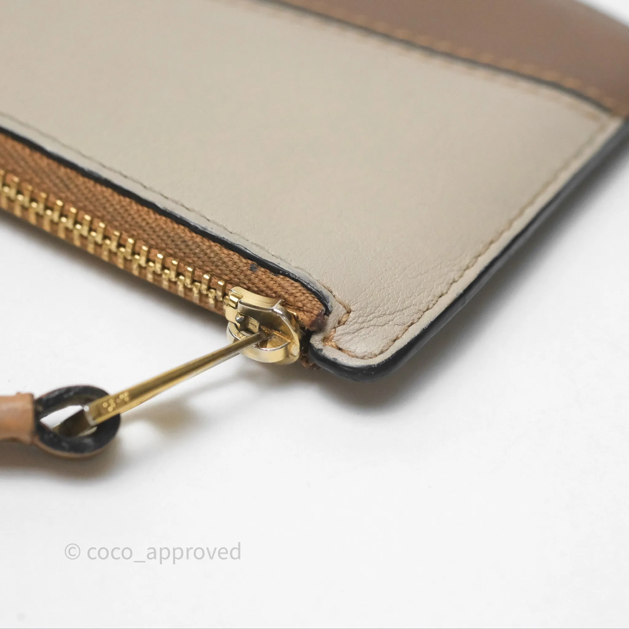 Loewe Puzzle Coin Card Holder Calfskin