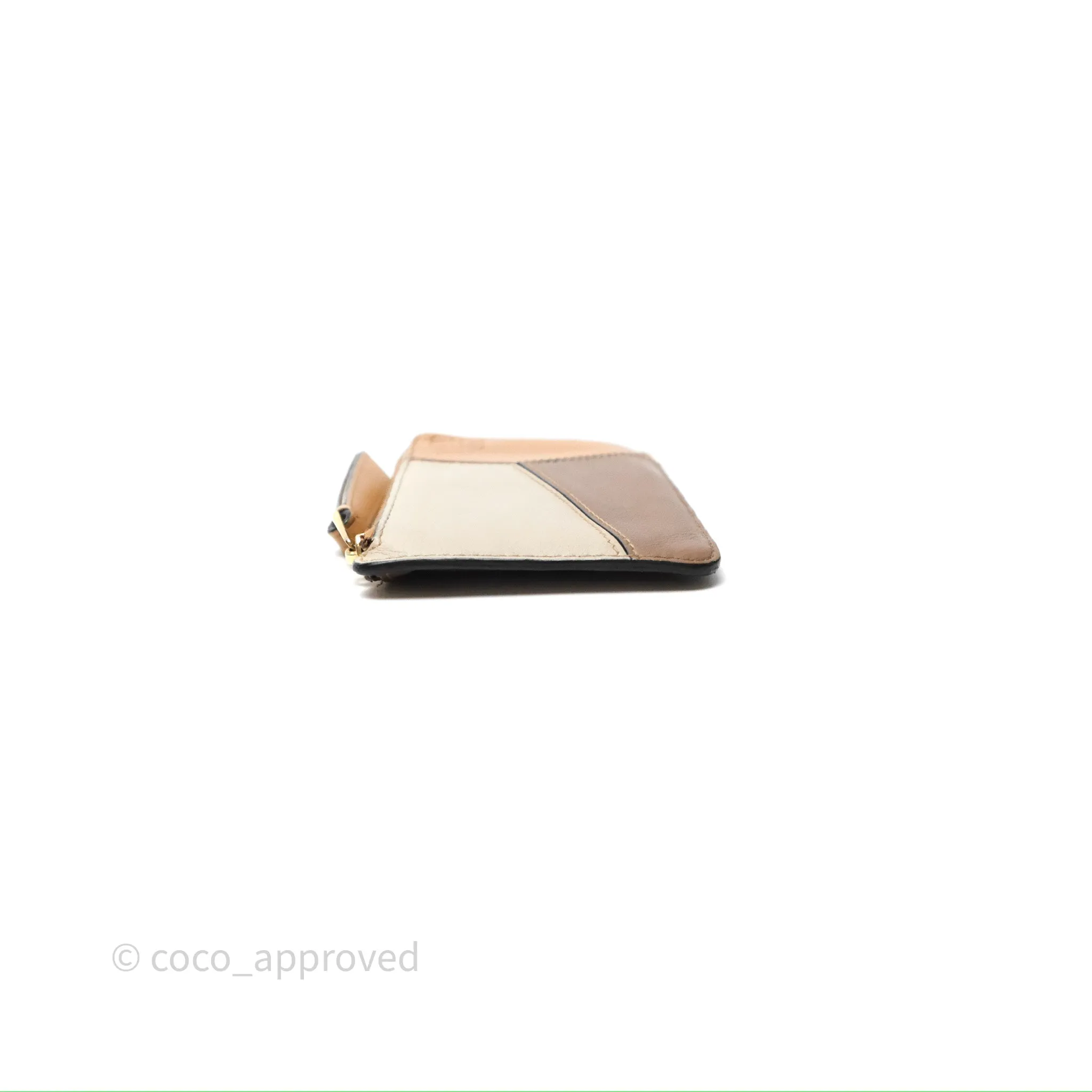 Loewe Puzzle Coin Card Holder Calfskin