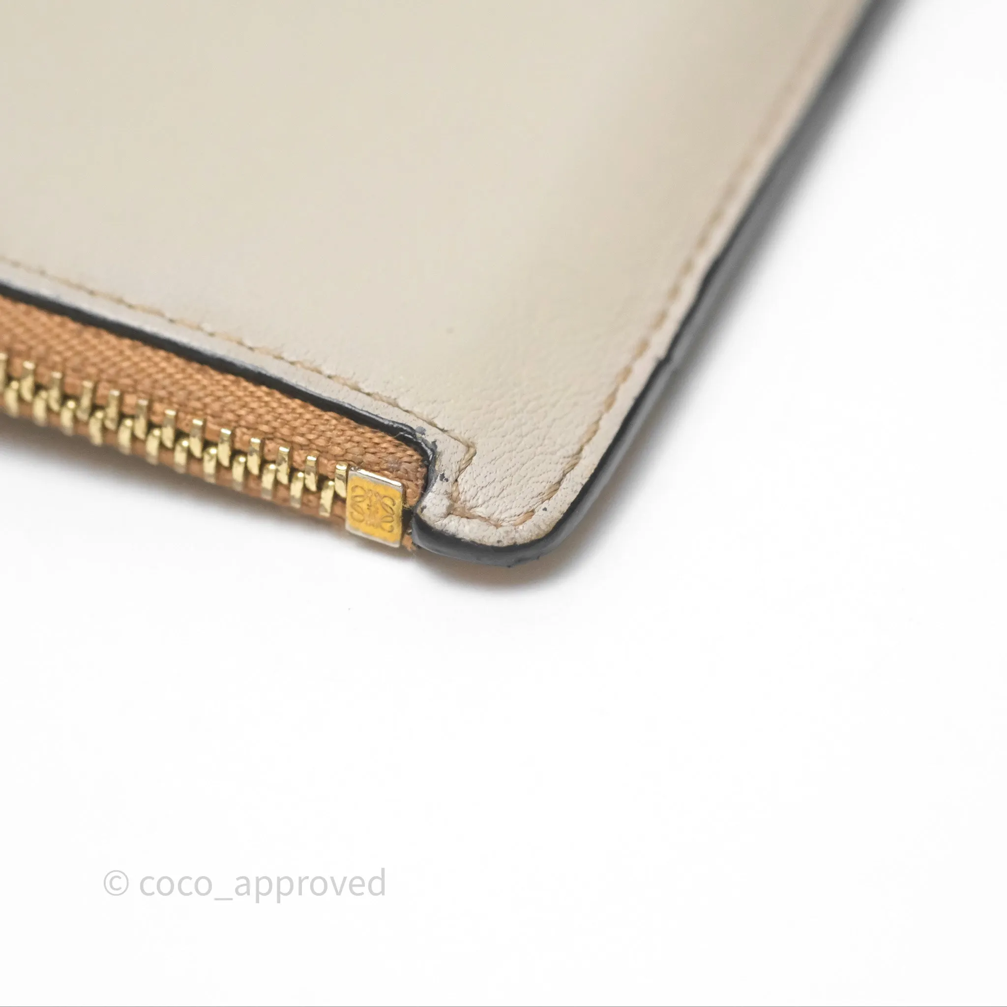 Loewe Puzzle Coin Card Holder Calfskin