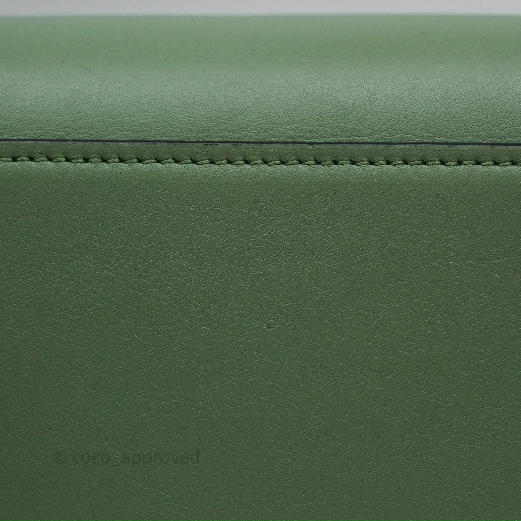 Loewe Small Anagram Tote In Rosemary Green Calfskin