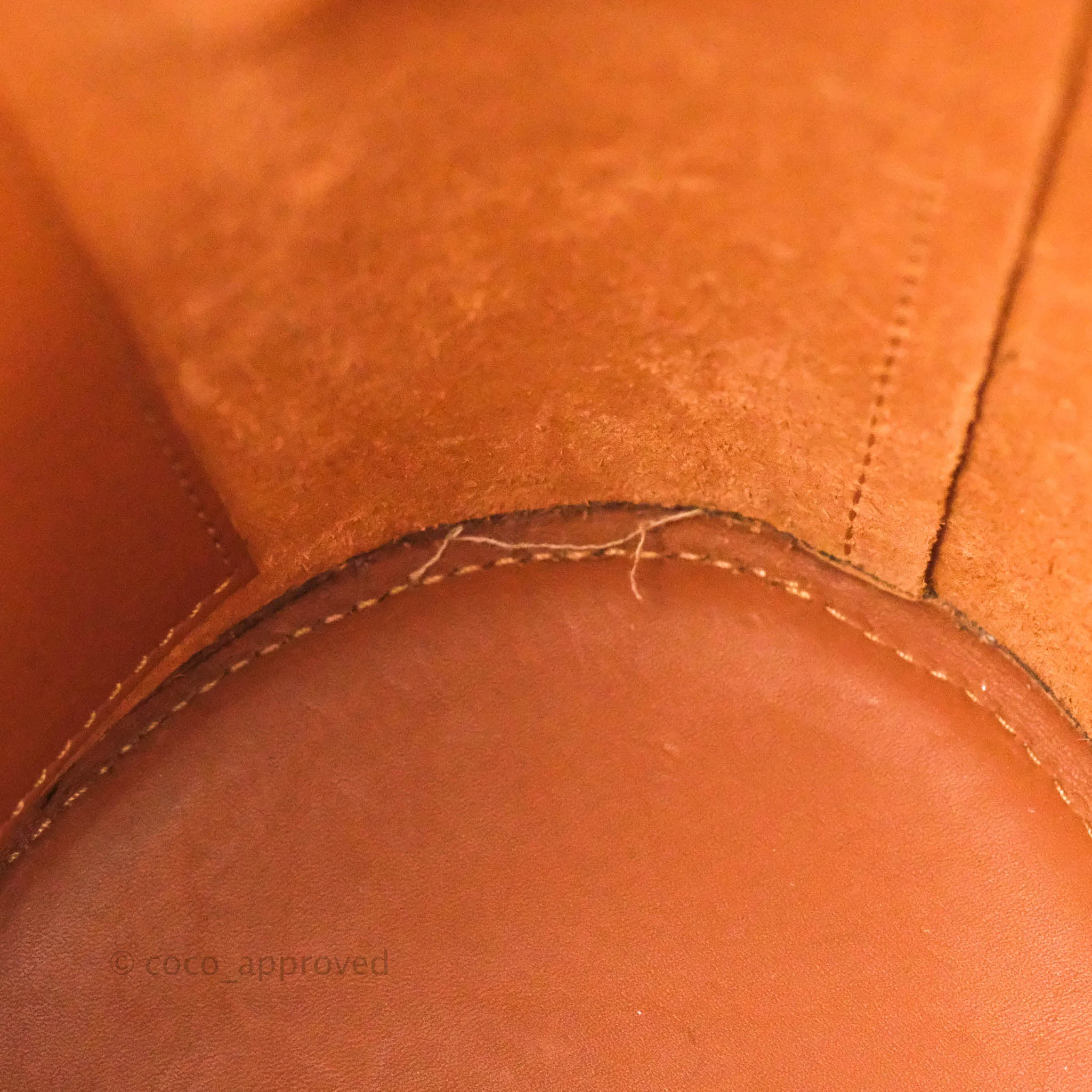 Loewe Small Balloon Bucket Bag Tan Calfskin