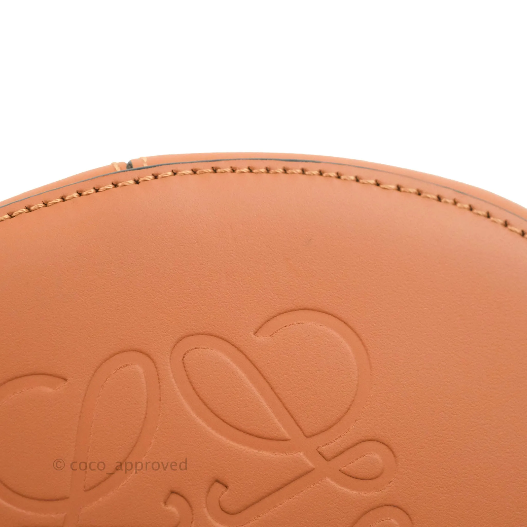 Loewe Small Balloon Bucket Bag Tan Calfskin