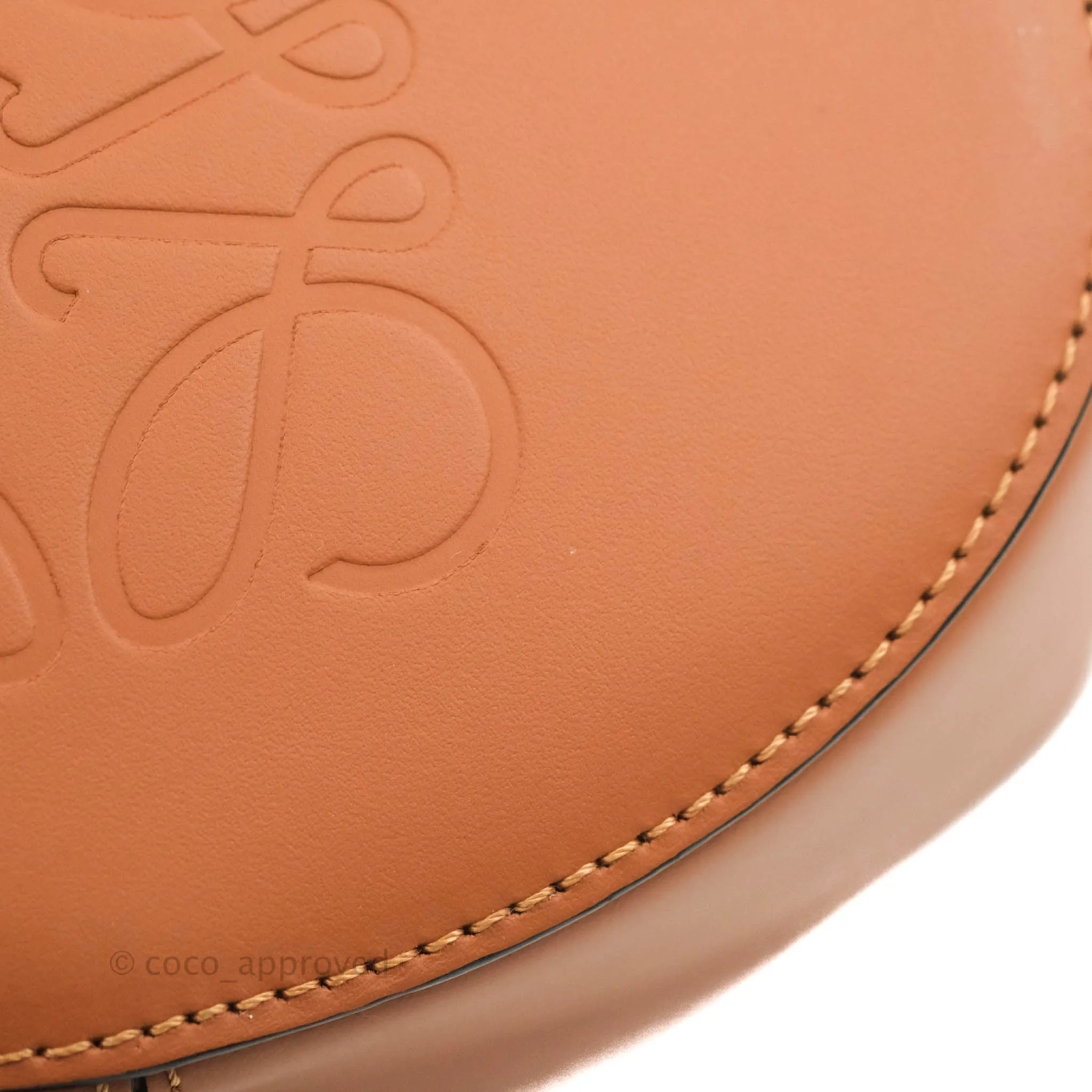 Loewe Small Balloon Bucket Bag Tan Calfskin