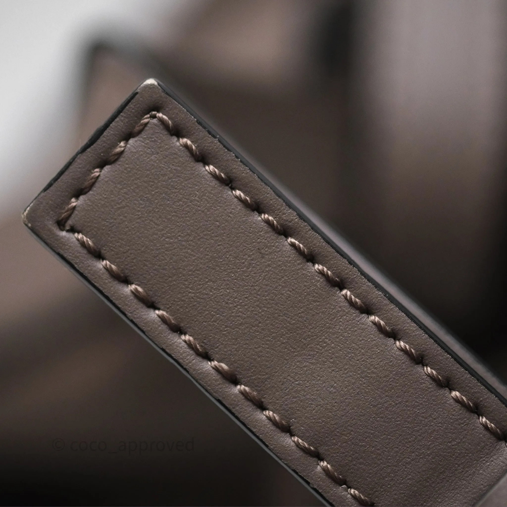 Loewe Small Balloon Bucket Bag Taupe Grained Calfskin
