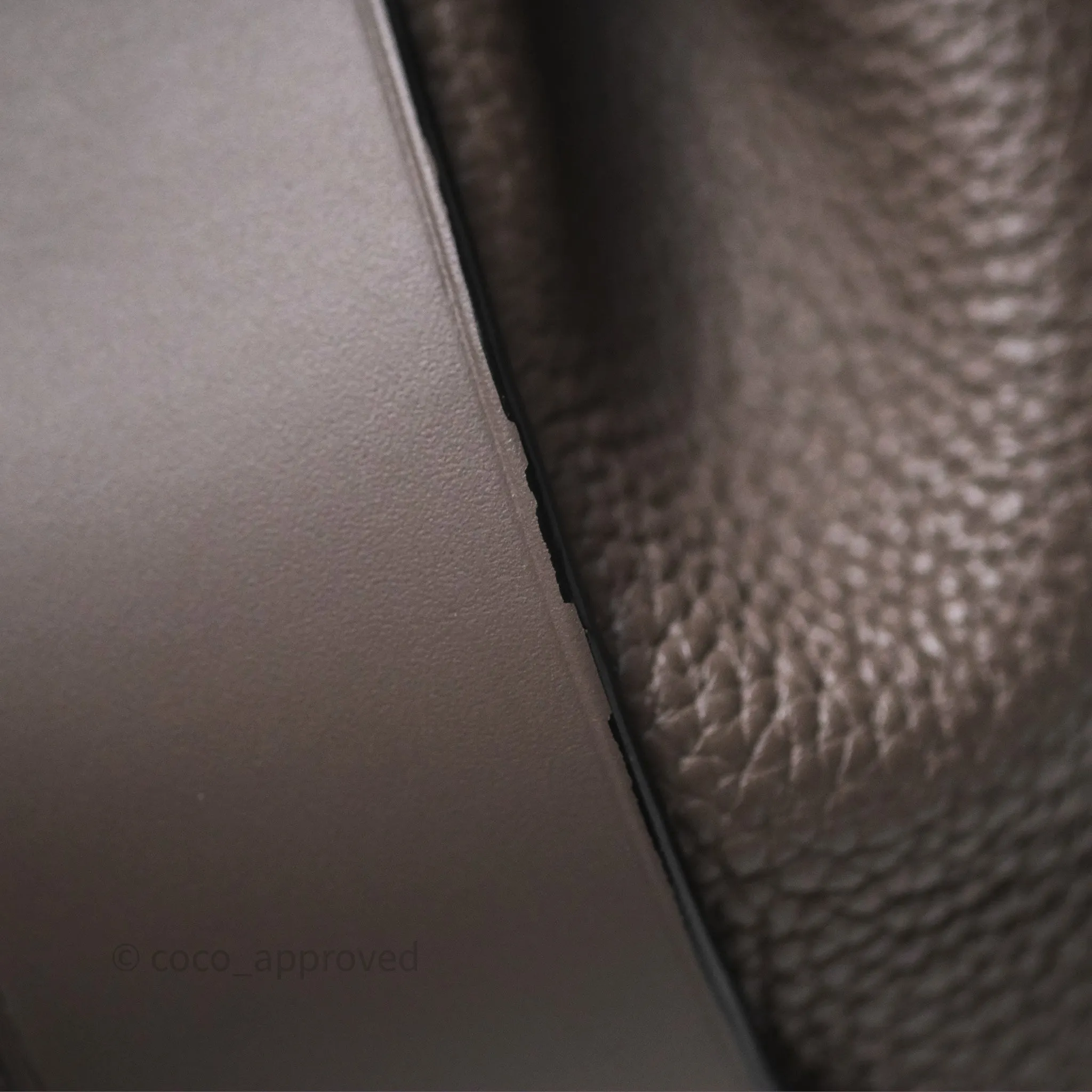 Loewe Small Balloon Bucket Bag Taupe Grained Calfskin