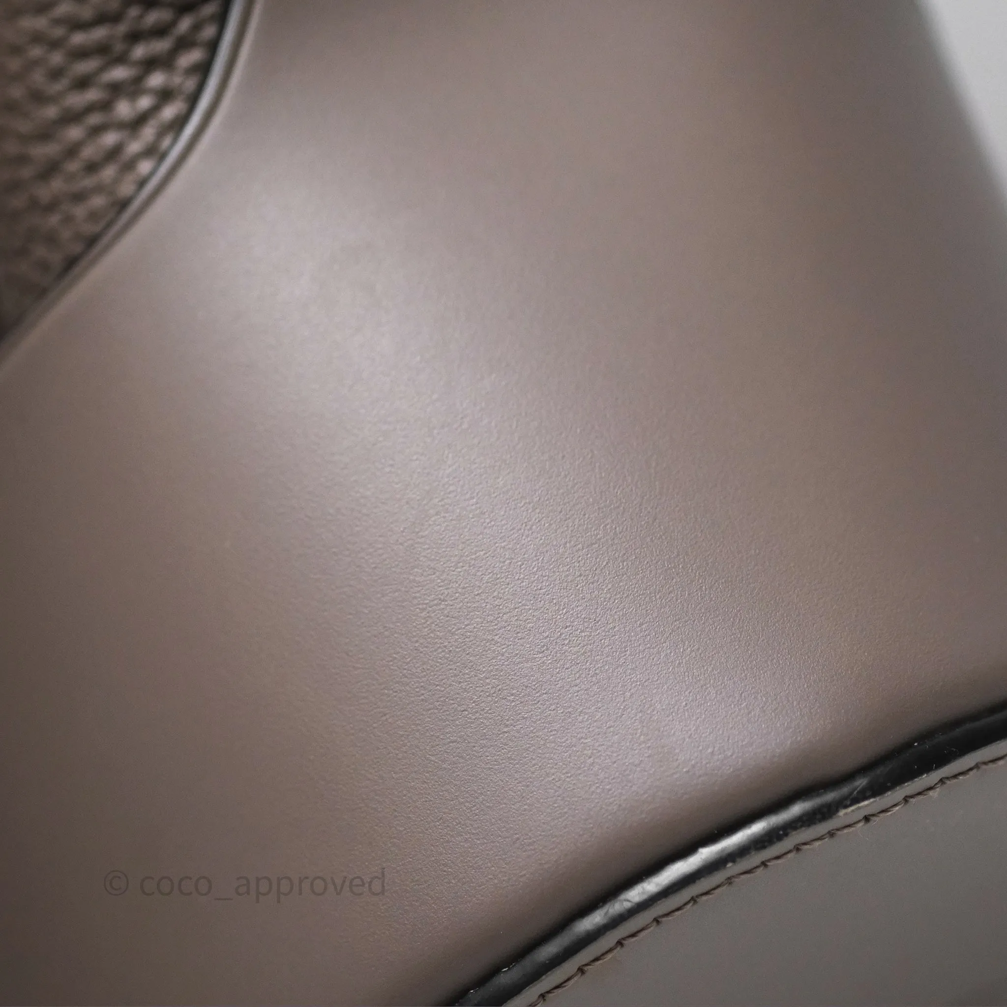 Loewe Small Balloon Bucket Bag Taupe Grained Calfskin