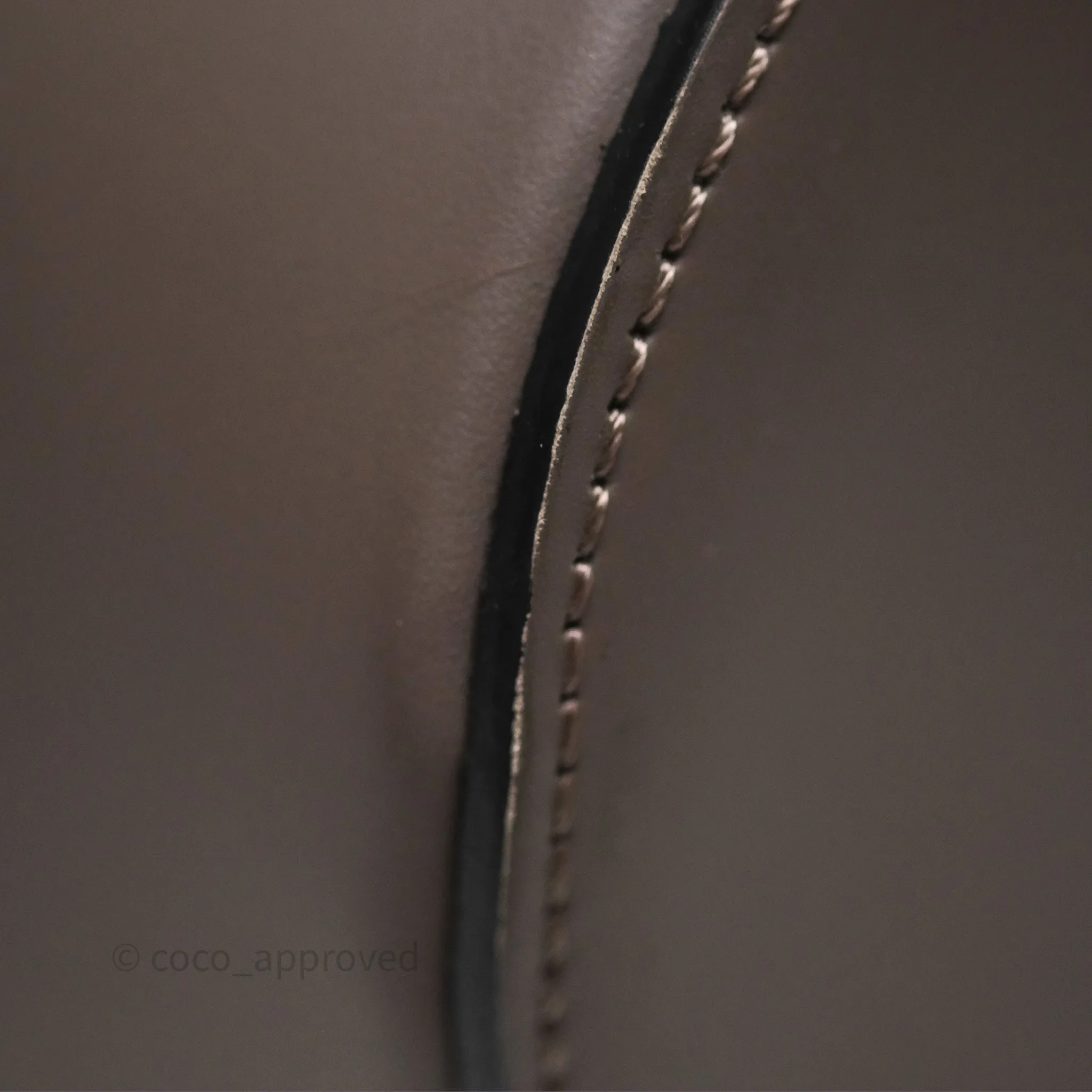 Loewe Small Balloon Bucket Bag Taupe Grained Calfskin