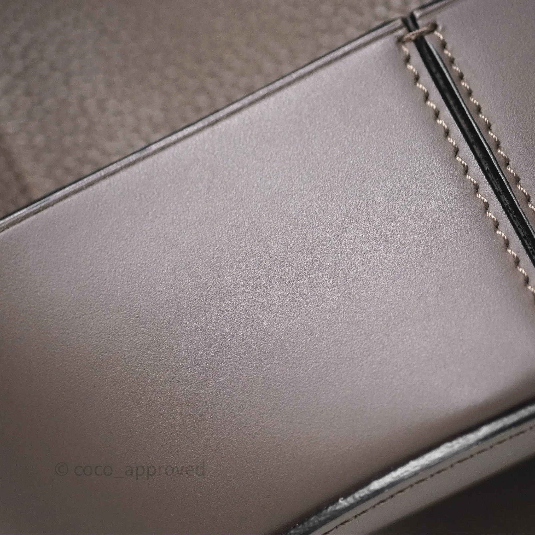Loewe Small Balloon Bucket Bag Taupe Grained Calfskin