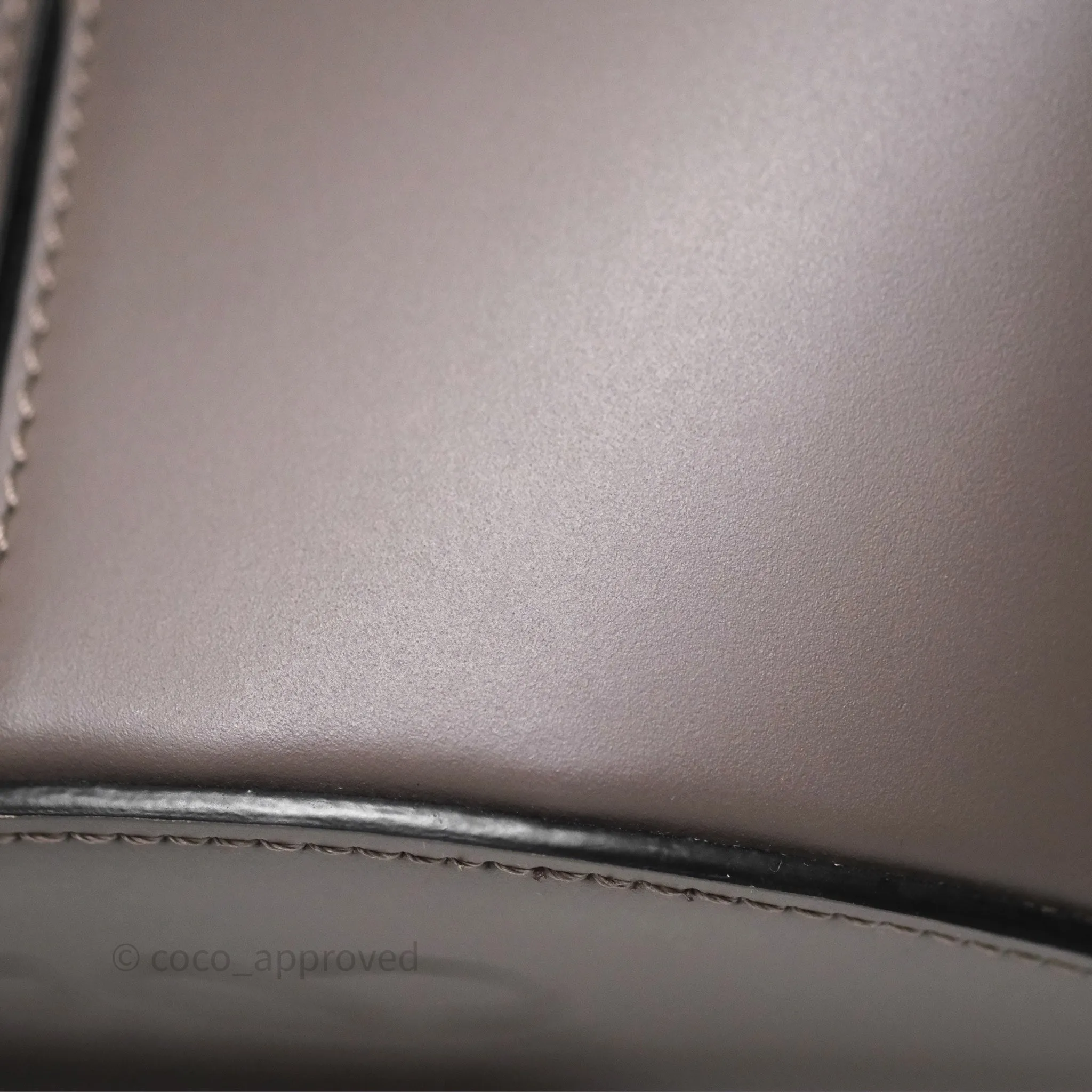 Loewe Small Balloon Bucket Bag Taupe Grained Calfskin