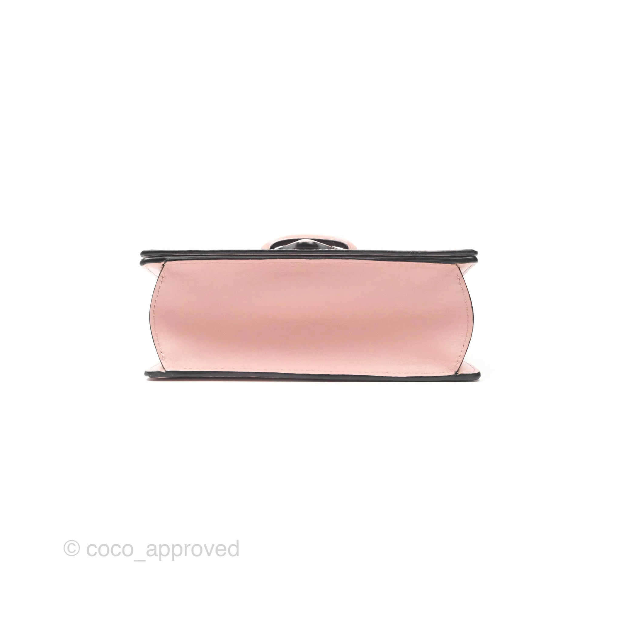 Loewe Small Barcelona Pink White Checkered Calfskin Silver Hardware