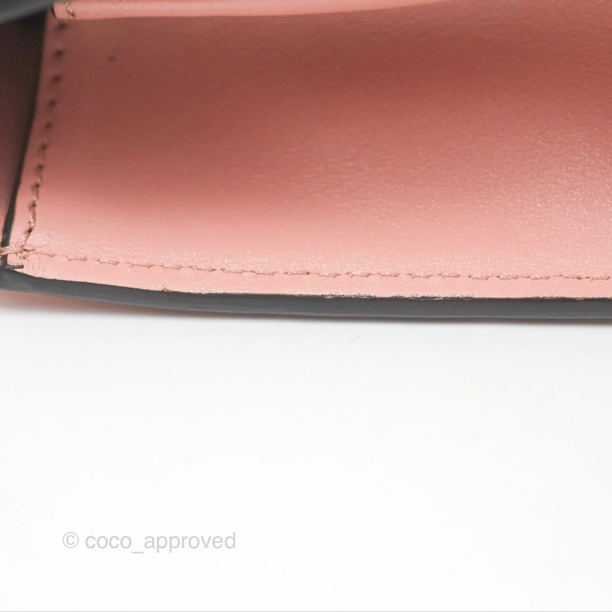 Loewe Small Barcelona Pink White Checkered Calfskin Silver Hardware