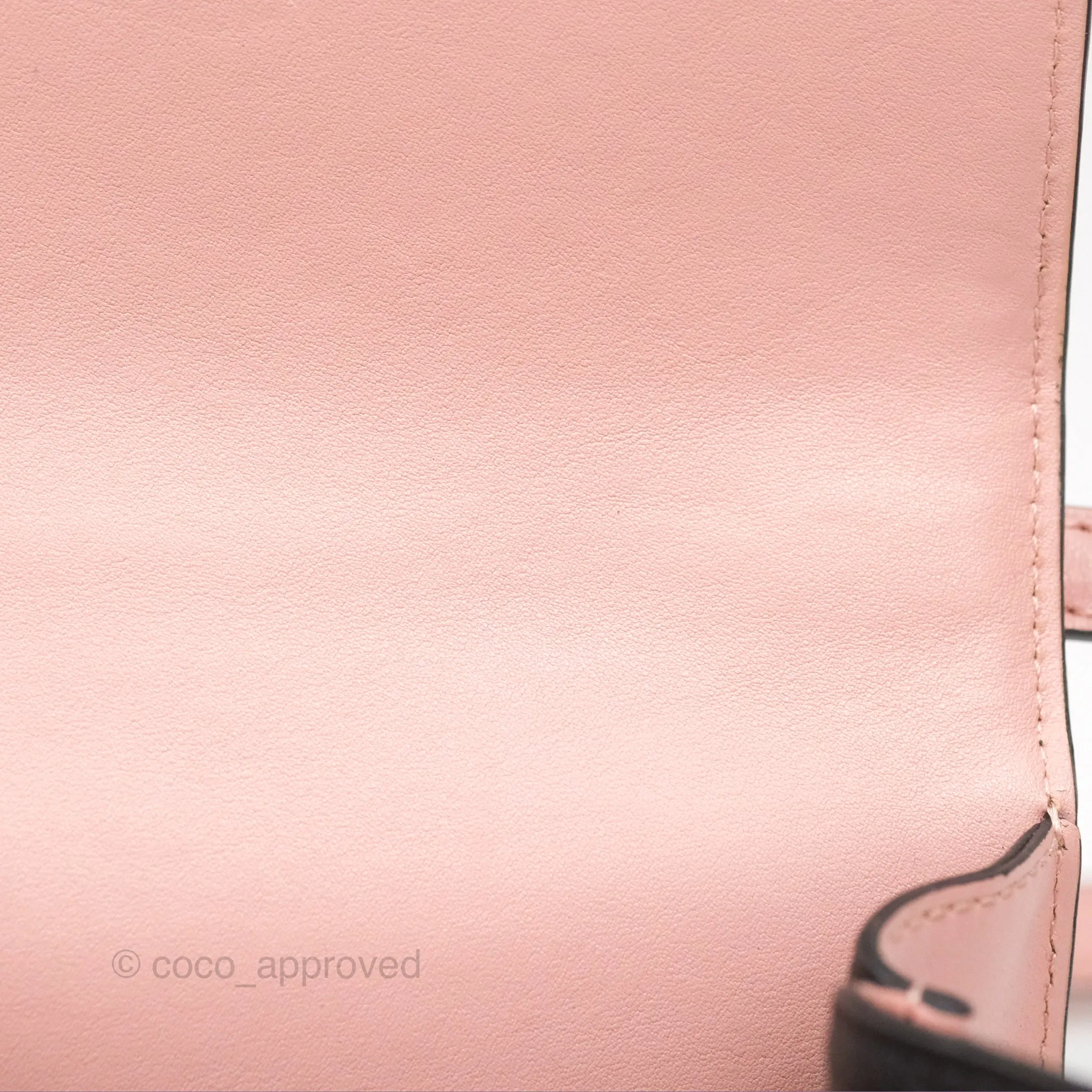 Loewe Small Barcelona Pink White Checkered Calfskin Silver Hardware