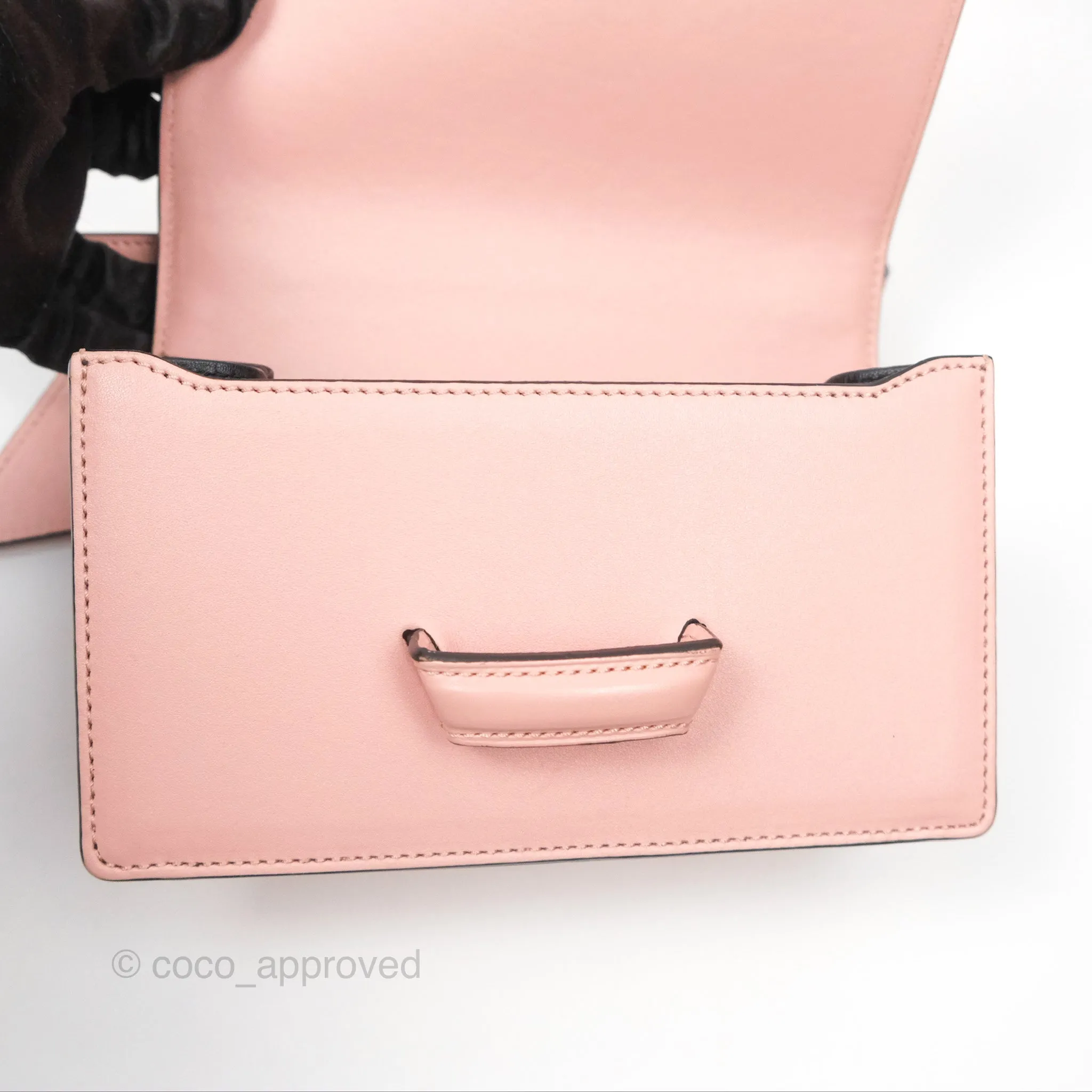 Loewe Small Barcelona Pink White Checkered Calfskin Silver Hardware
