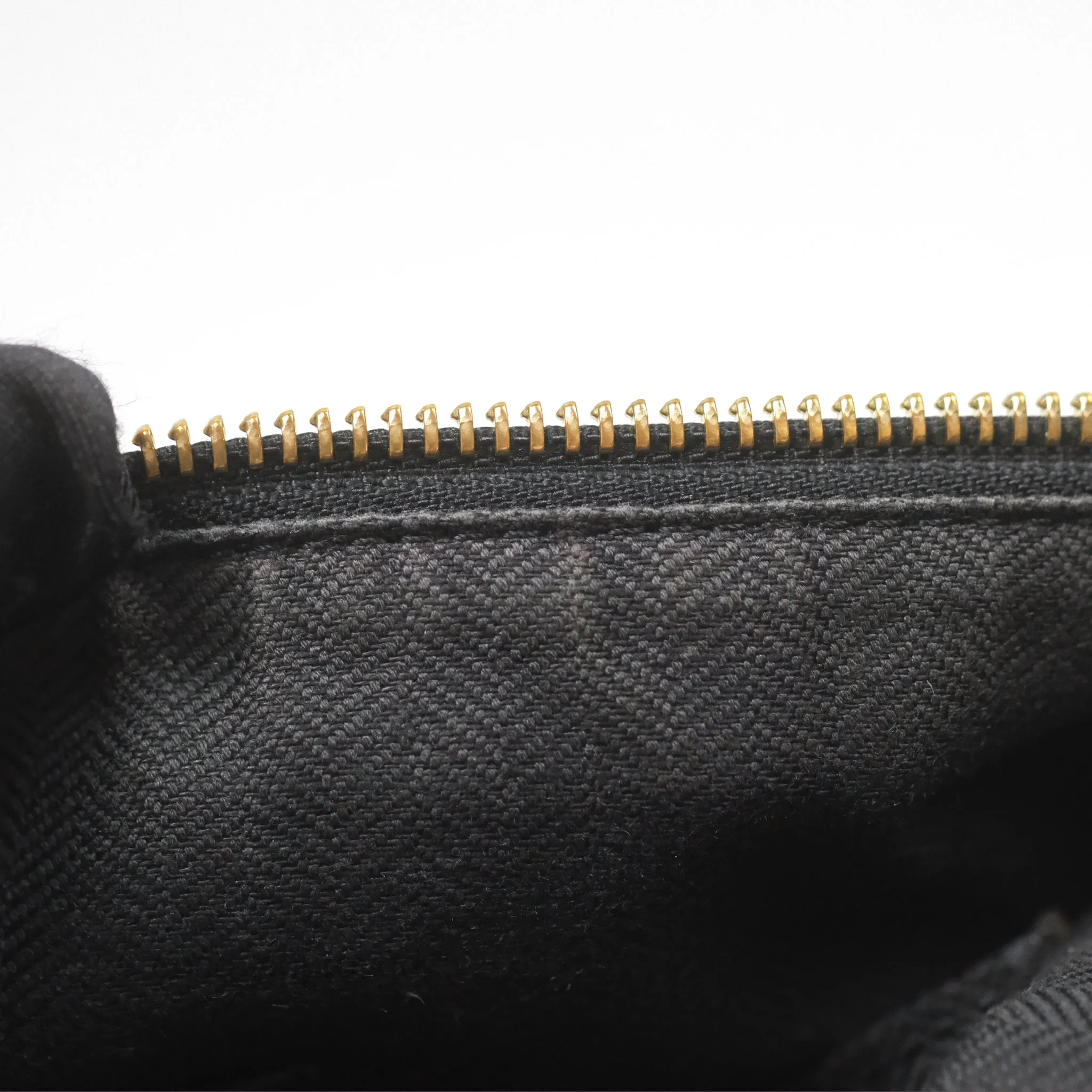 Loewe Small Cubi bag in Anagram Jacquard & Calfskin Navy/ Black