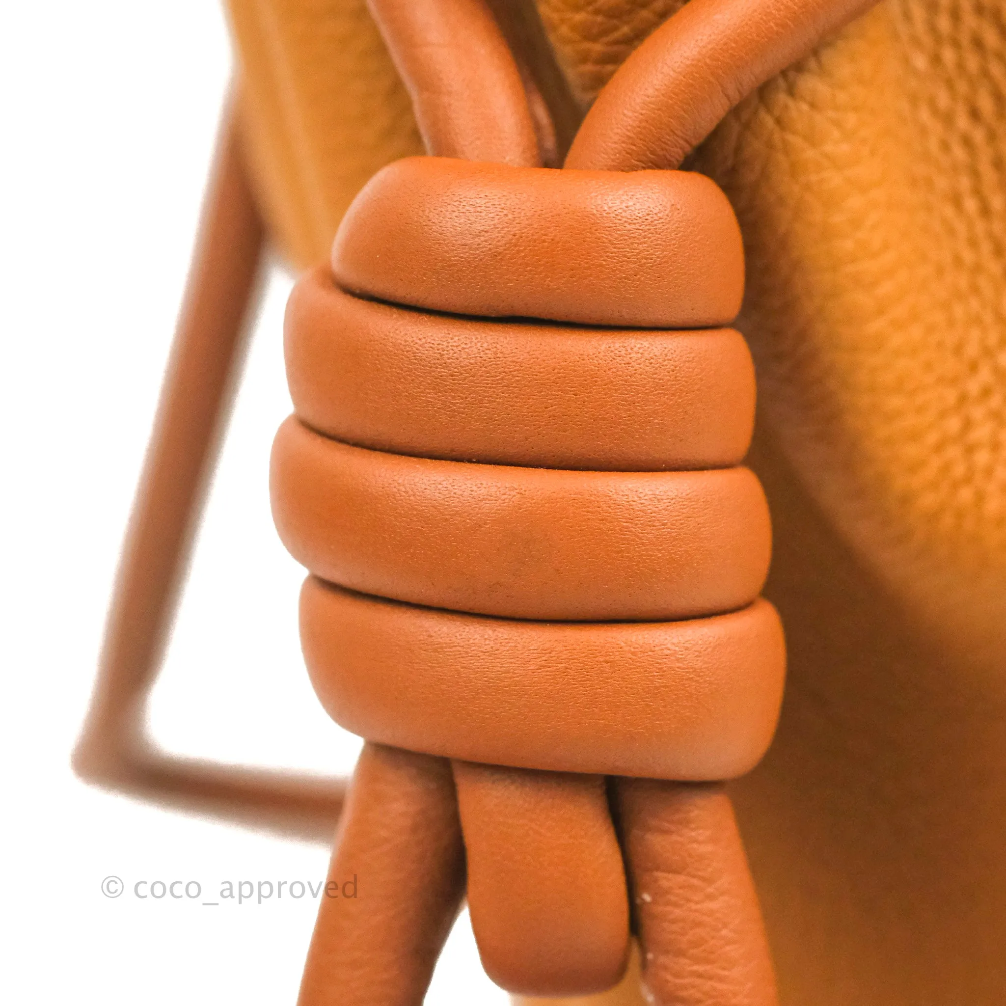 Loewe Small Flamenco Knot Bag Caramel Calfskin