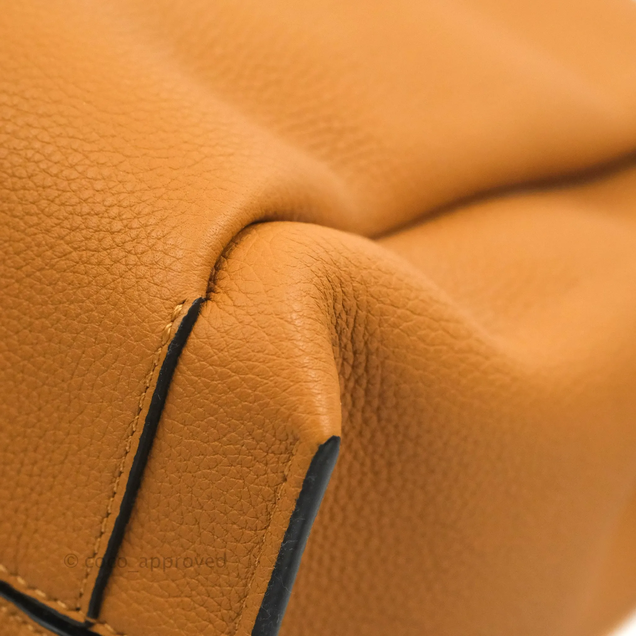 Loewe Small Flamenco Knot Bag Caramel Calfskin