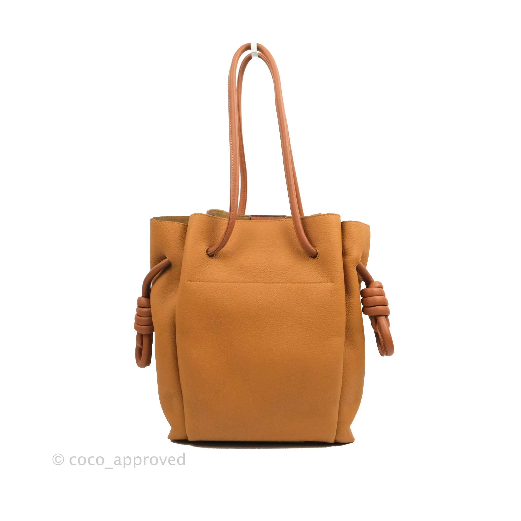 Loewe Small Flamenco Knot Bag Caramel Calfskin